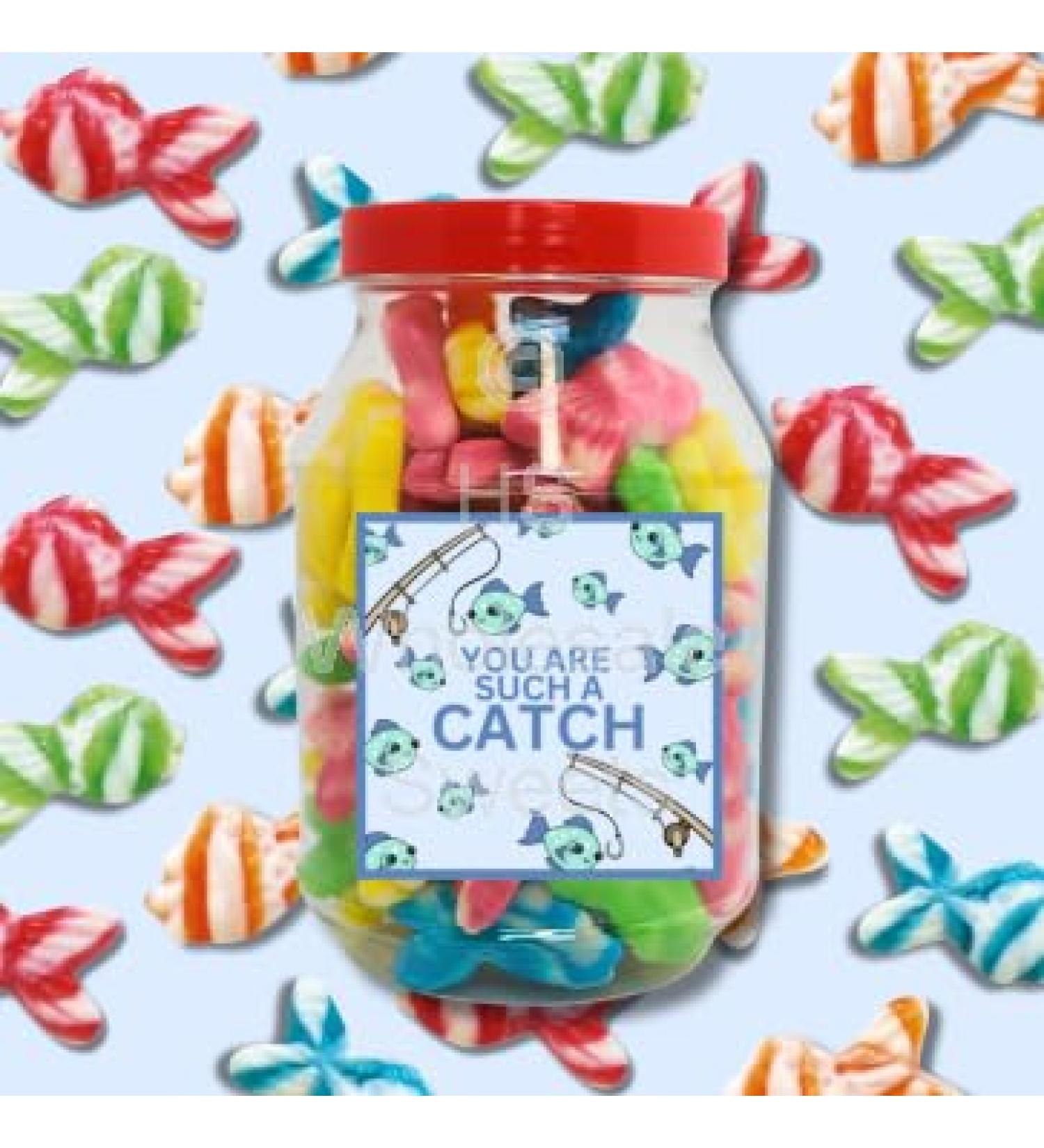 YOU ARE SUCH A CATCH - Swirly Fish Gummy Jelly Candy 400G