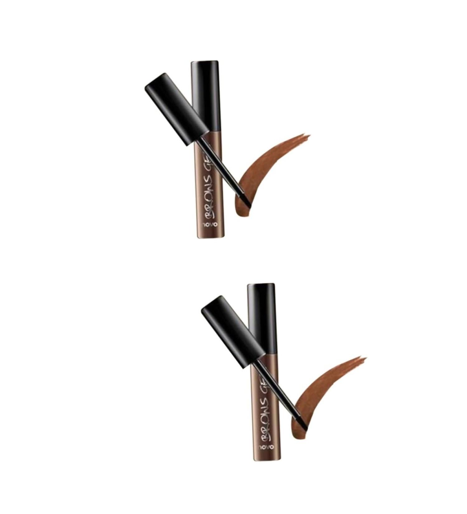 Didiseaon 2pcs Gel Brow Pencil Makeup Pen Eye Brow Gel Powder Water Proof - Buy Online on GoSupps.com