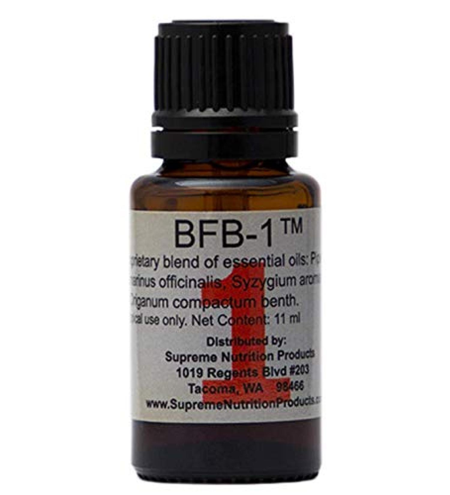Supreme Nutrition BFB-1 Essential Oil Blend 11ml - Premium Quality Essential Oil for Wellness | International Shipping Available - Buy Online on GoSupps.com