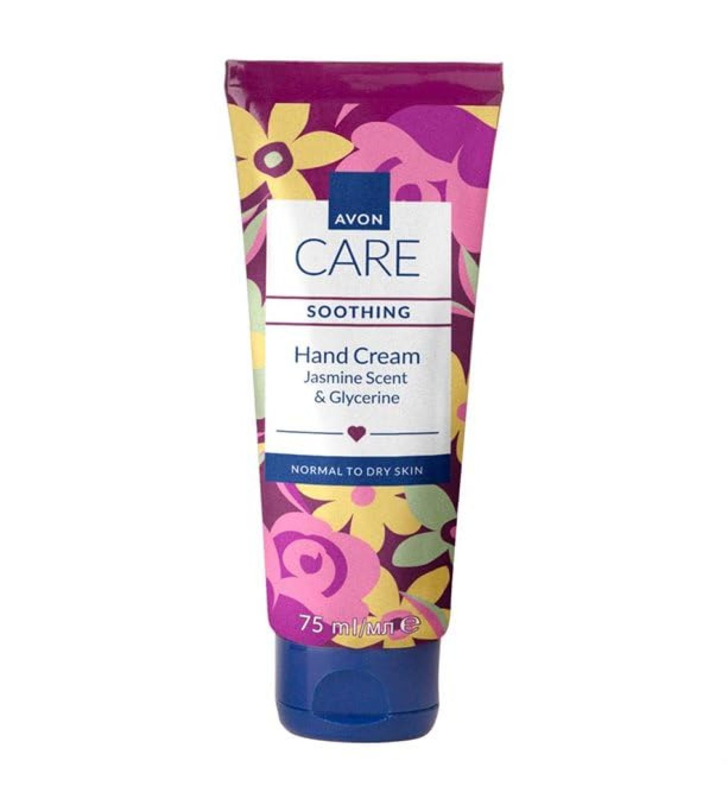  Avon 3 x Avon Care hand cream with jasmine fragrance glycerin and vitamin E - Buy Online on GoSupps.com