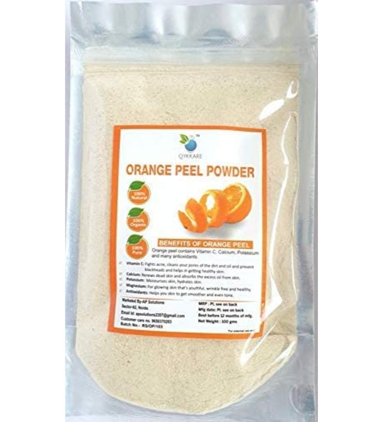  QURA QURA Orange peel powder for skin whitening - 100g - Buy Online on GoSupps.com