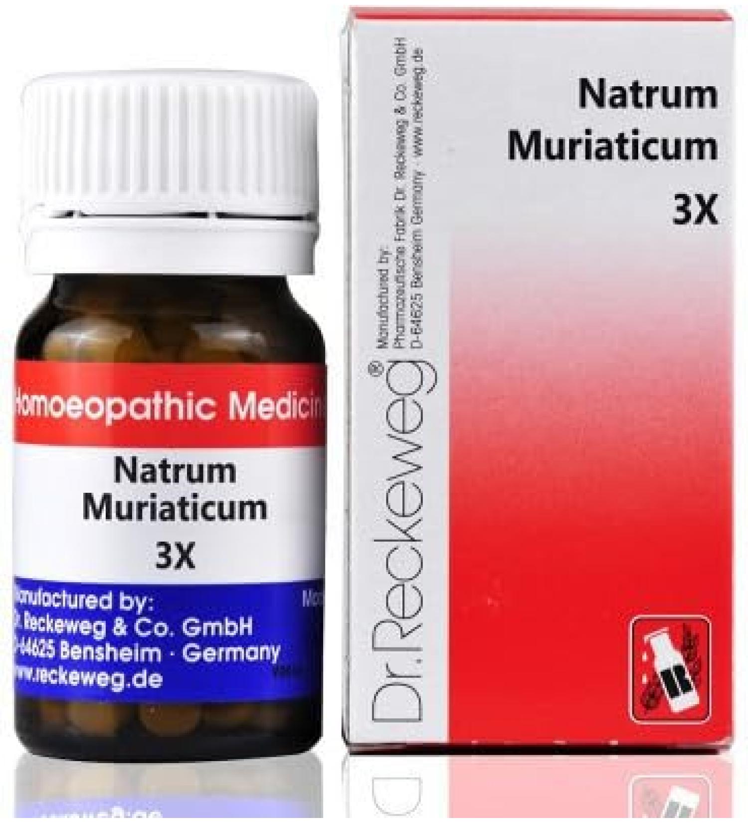 Reckeweg's Natrium Muriaticum 3X 20 g Tablets