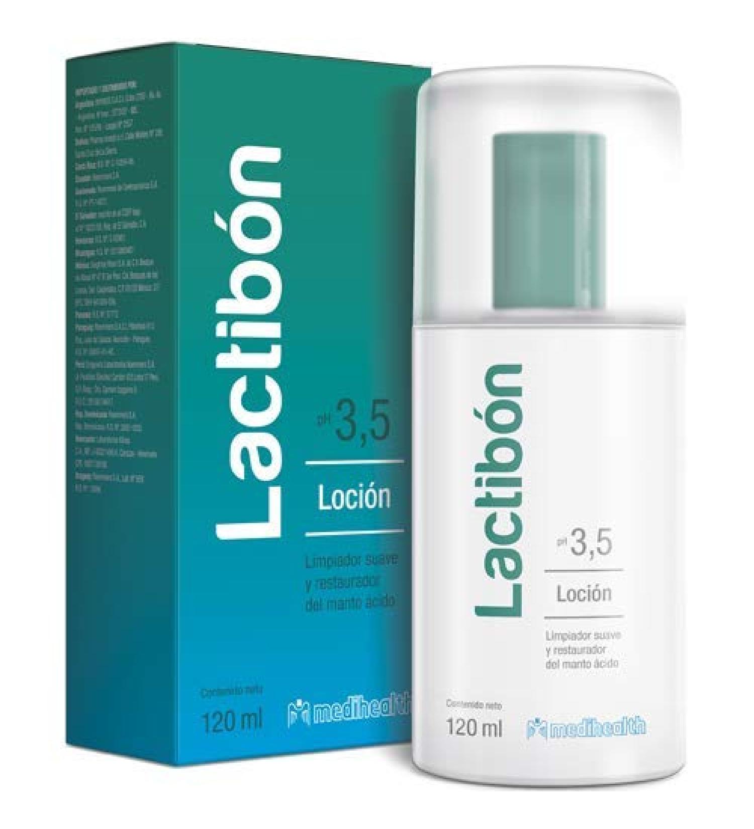 Lactibon Lotion 120mL pH 3.5 - Gentle Skin Cleanser (1 Pack) - Buy Online on GoSupps.com