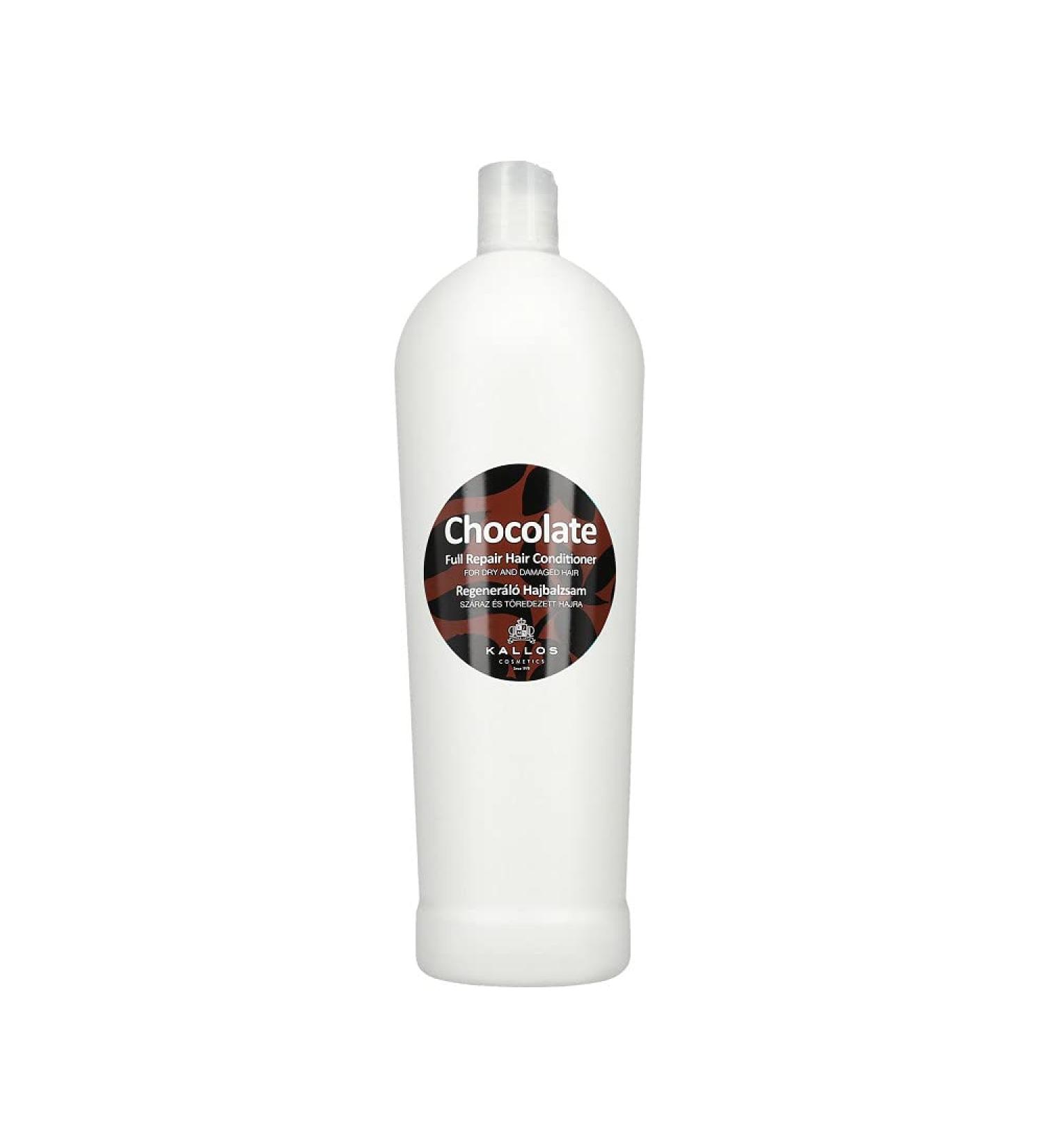 Kallos Chocolate Dry Damaged Hair Full-Repair Hair Conditioner 1000 ml