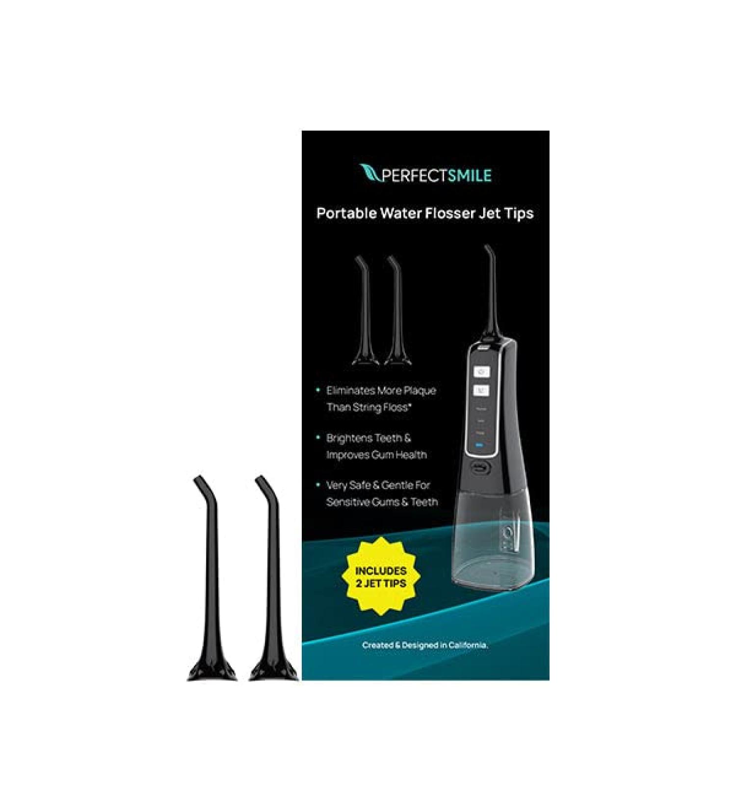Perfect Smile Portable Water Flosser Replacement Jet Tips