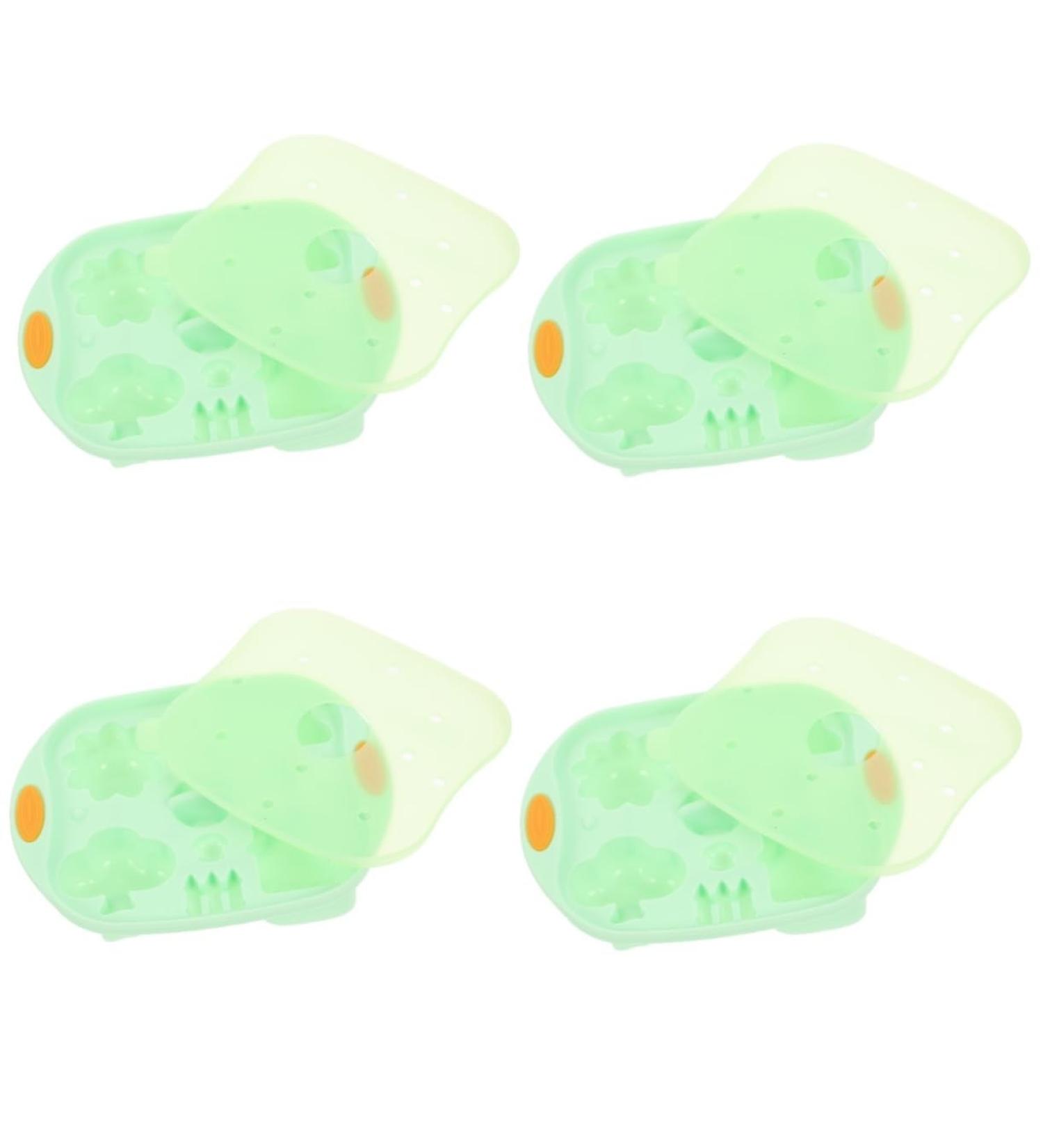 MAGICLULU Cookie Molds 4pcs Baking Tools Silica Gel Baby Household Decorate Milk Container 15X12X3cmx4pcs Greenx4pcs - Buy Online on GoSupps.com