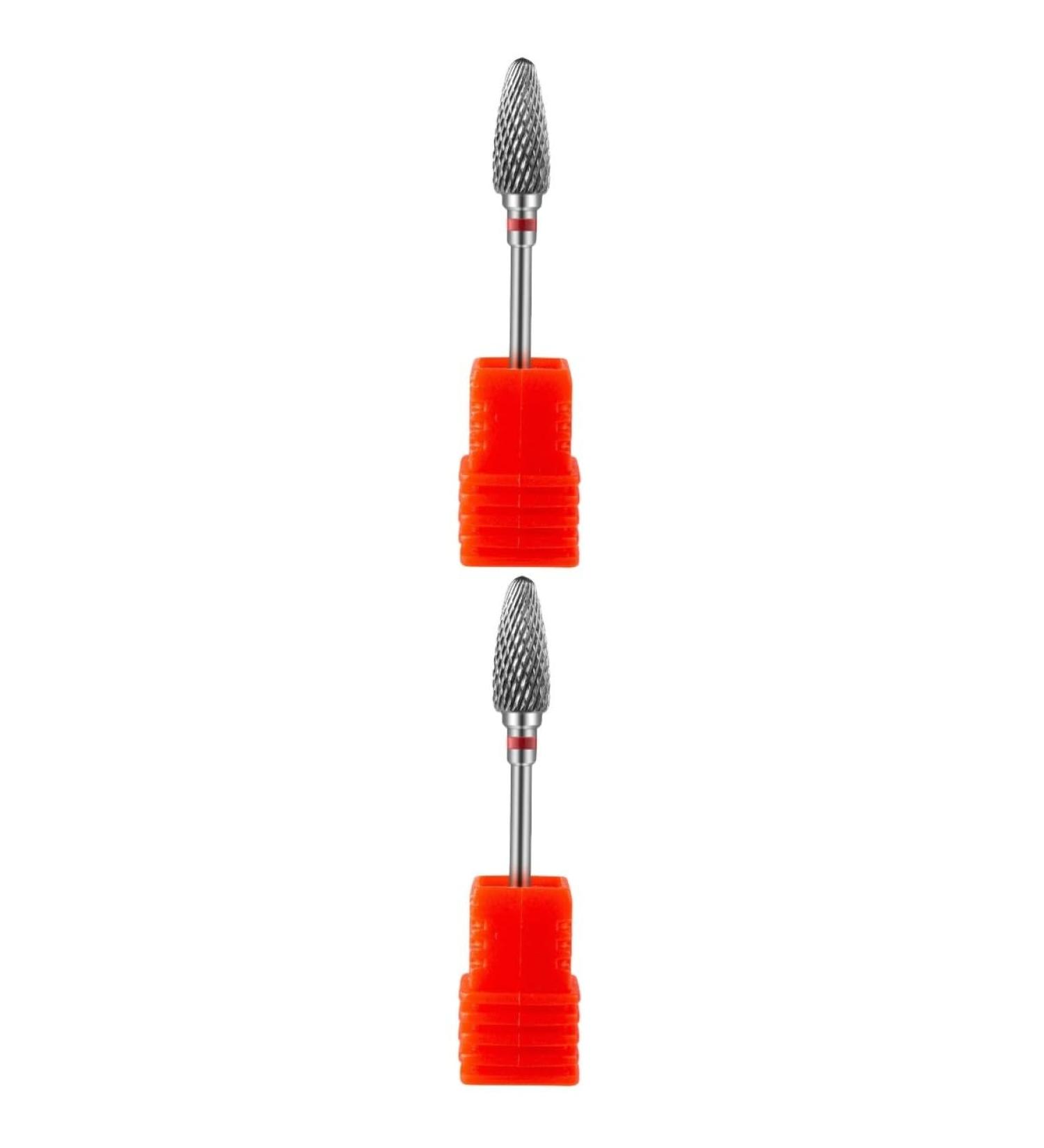 POPETPOP 2pcs Nail Polisher Drill Bits for Nails Nail Drill Bits Nail Art Tools Nail Grinding Head Drill Bits Heads Power Tools Portable Nail Drill Nail Machine Tungsten Steel Alloy Vacuum 7x1.3cmx2pcs As Shown 1x2pcs - Buy Online on GoSupps.com