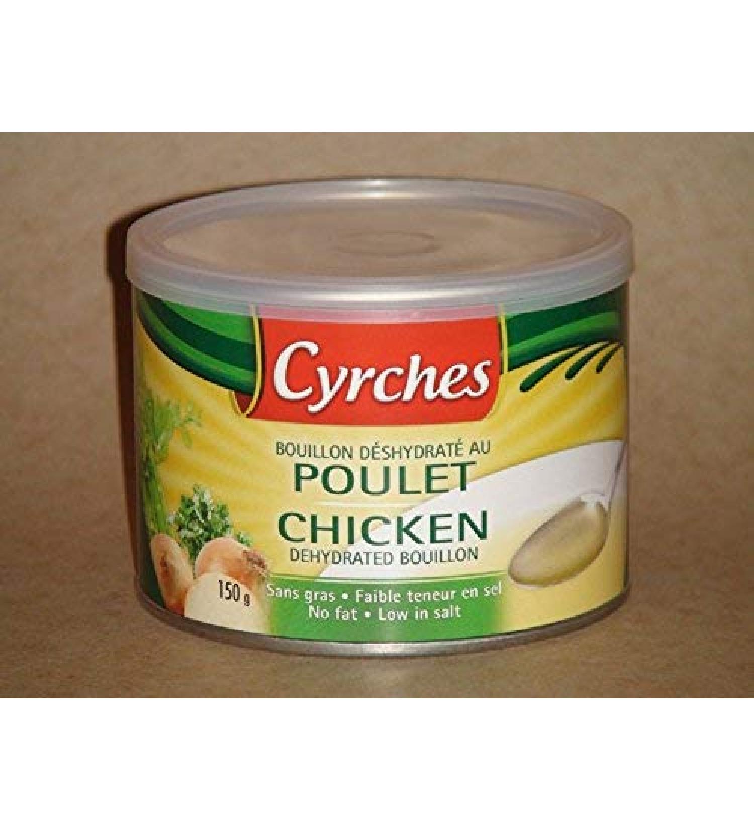 Cyrches Chicken Dehydrated Bouillon 150 Gram (Pack of 2)