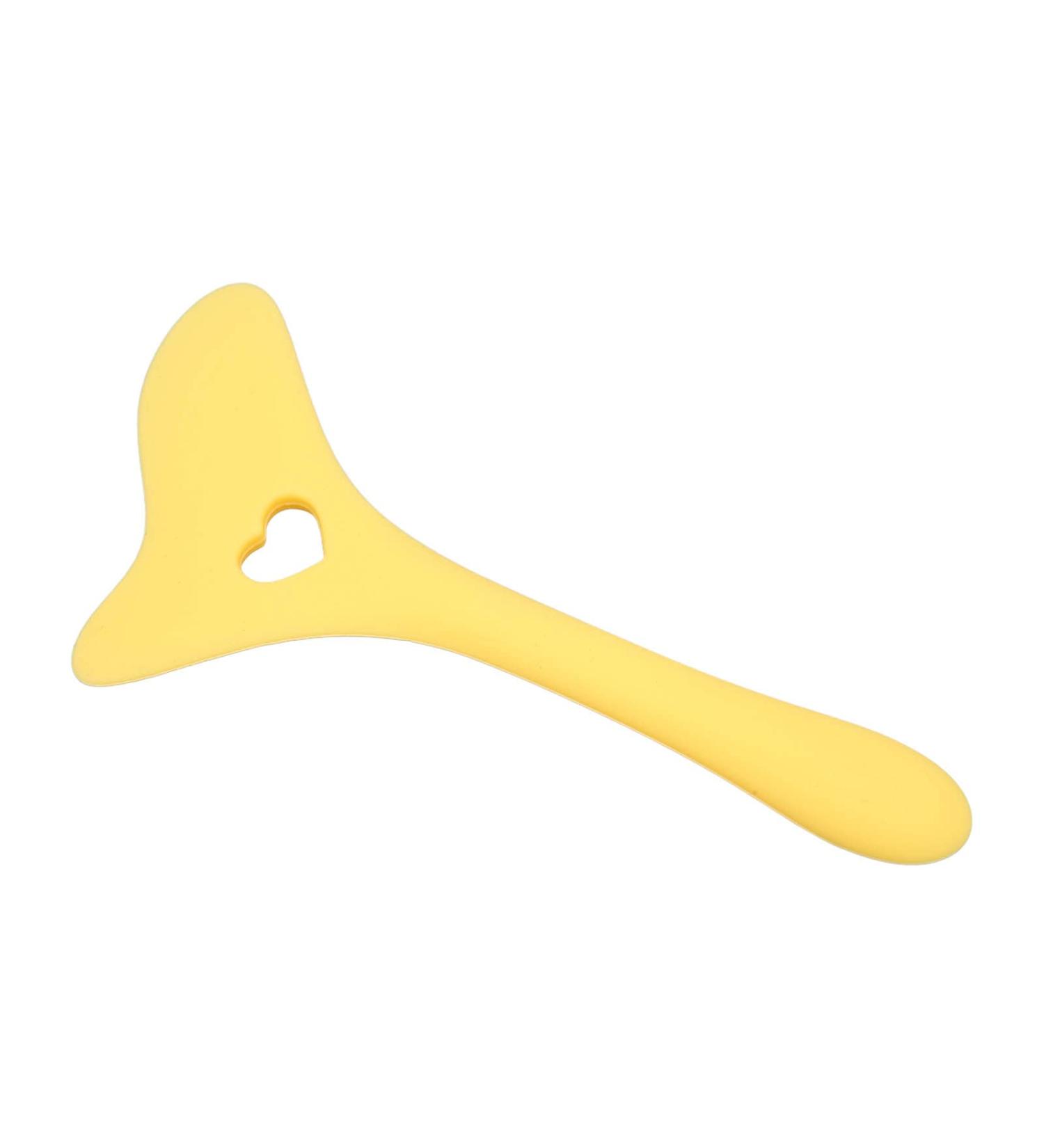 Reusable Eyeliner Aid with Cream Applicator Silicone Eye Makeup Tool for Drawing Eyeshadow Mascara Application - Versatile Eye Beauty Tool (Yellow) - Buy Online on GoSupps.com