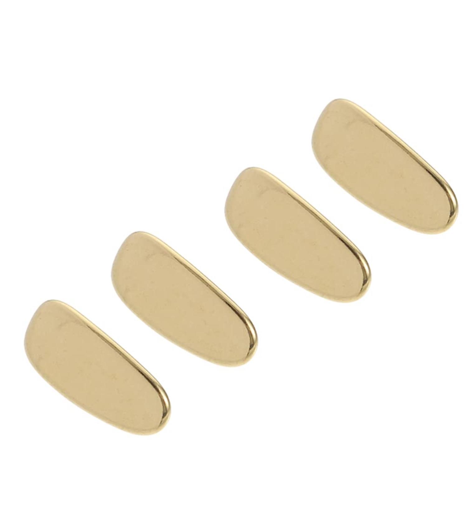 Operitacx Metal Frame Glasses Nose Pads - 4-Piece Golden Air Chamber for Comfort & Anti-Slip Support - Buy Online on GoSupps.com