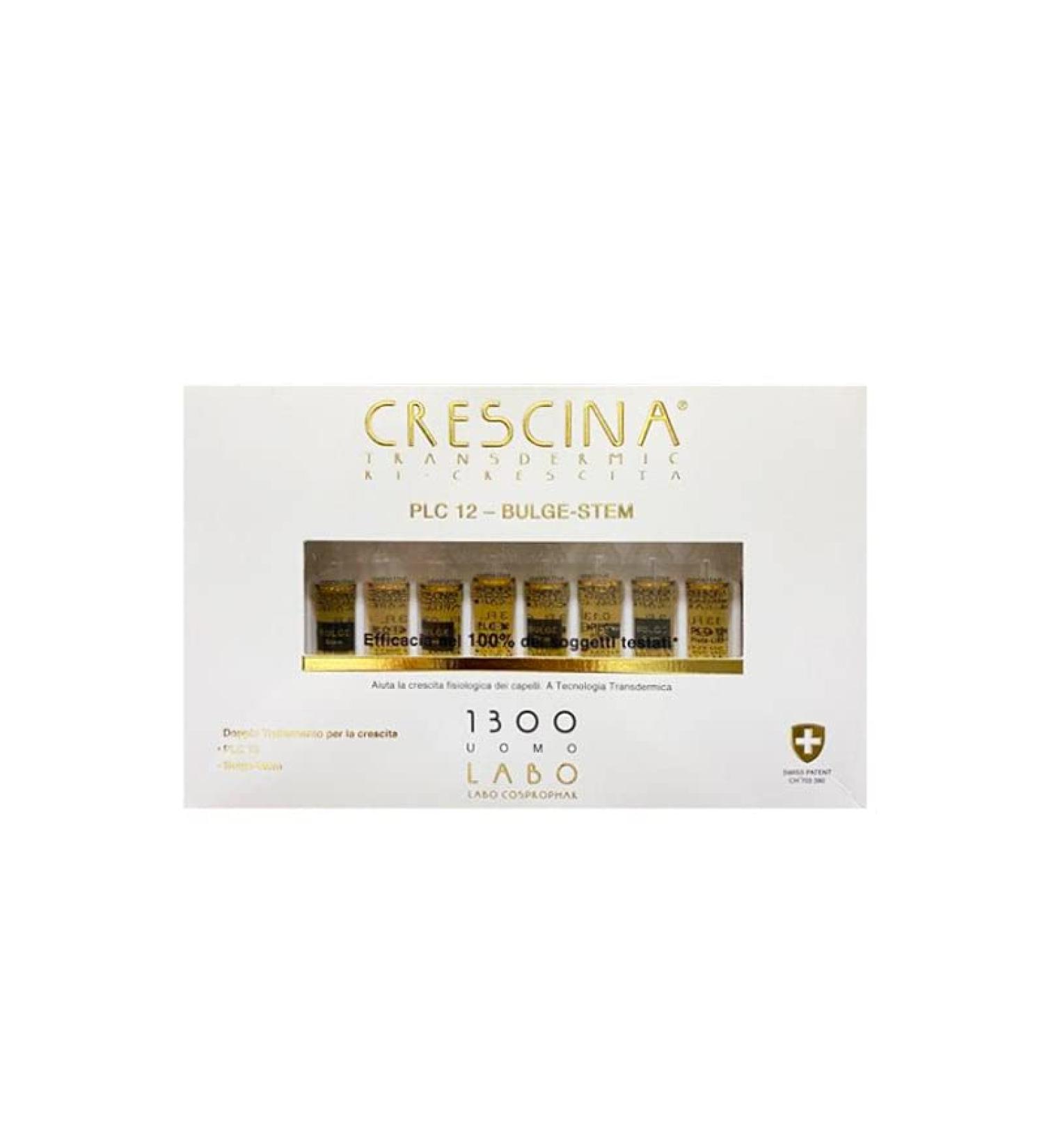 CRESCINA Plate Like Complex PLC12 BULGE STEM Hair Regrowth 1300 MEN 20 Violets