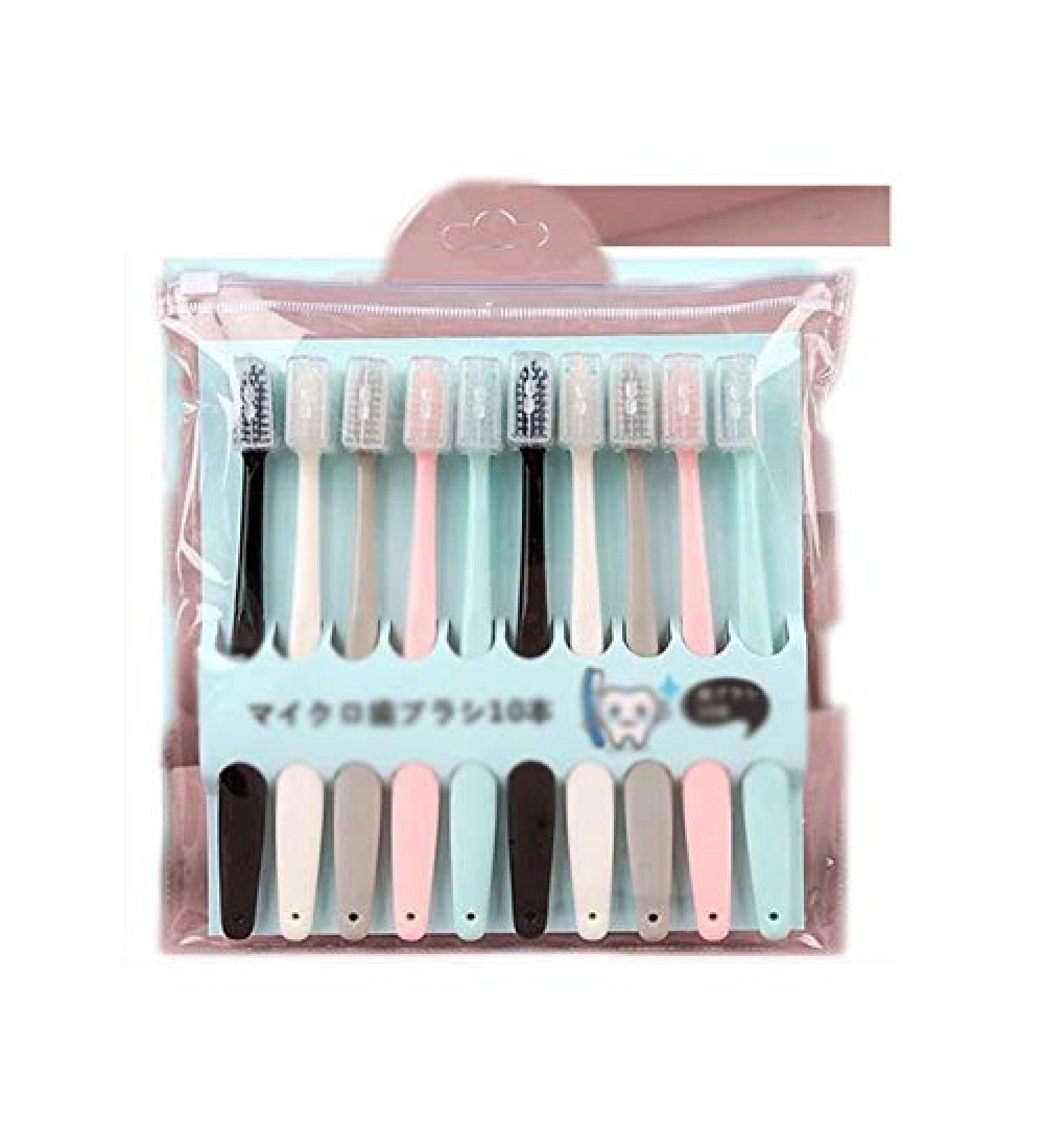 SUICRA Soft Bristle Toothbrushes - Makkar Ice Cream 10 Sticks | Travel-Friendly & International Shipping - Buy Online on GoSupps.com