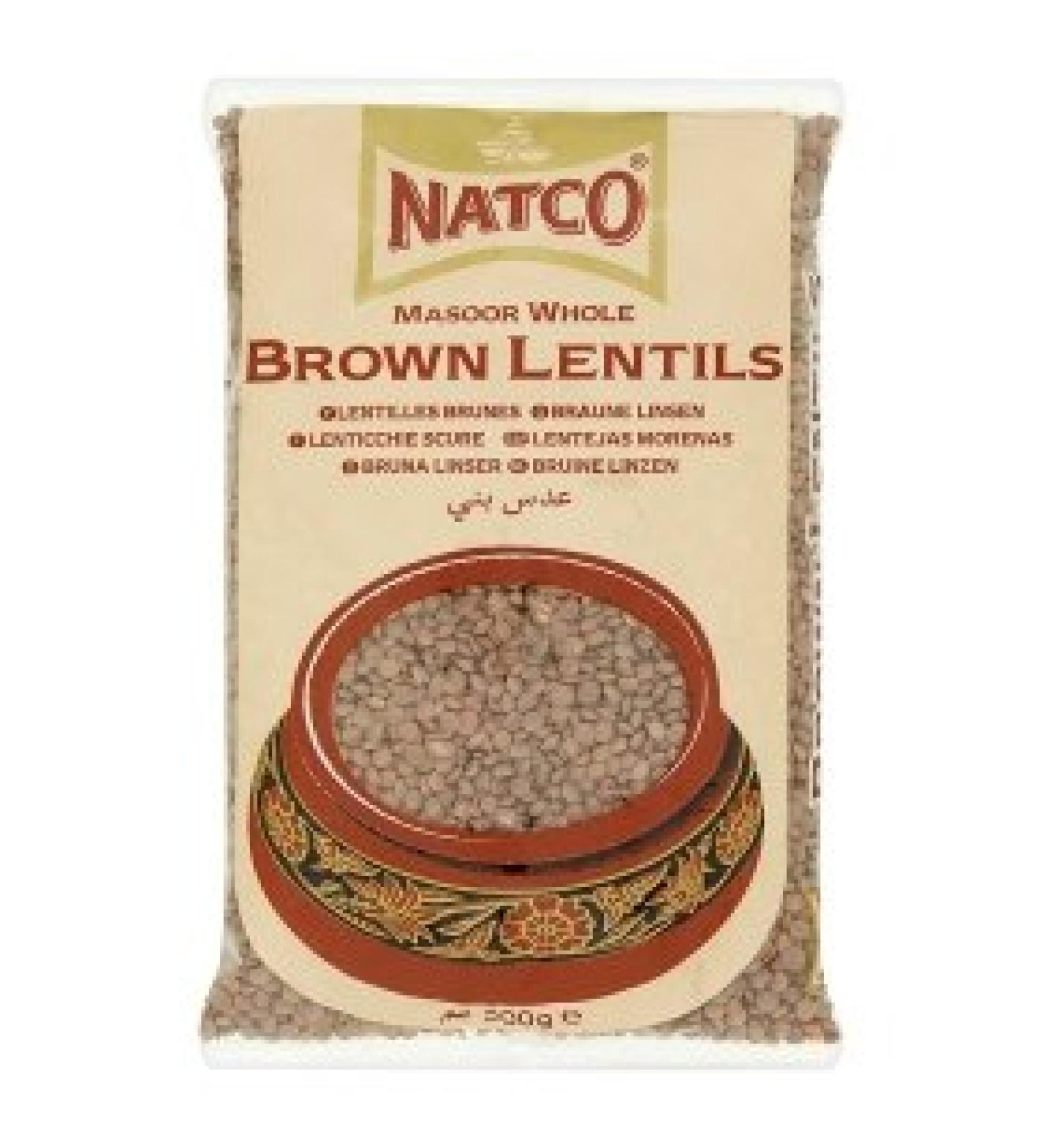 Natco Brown Lentils 2kg