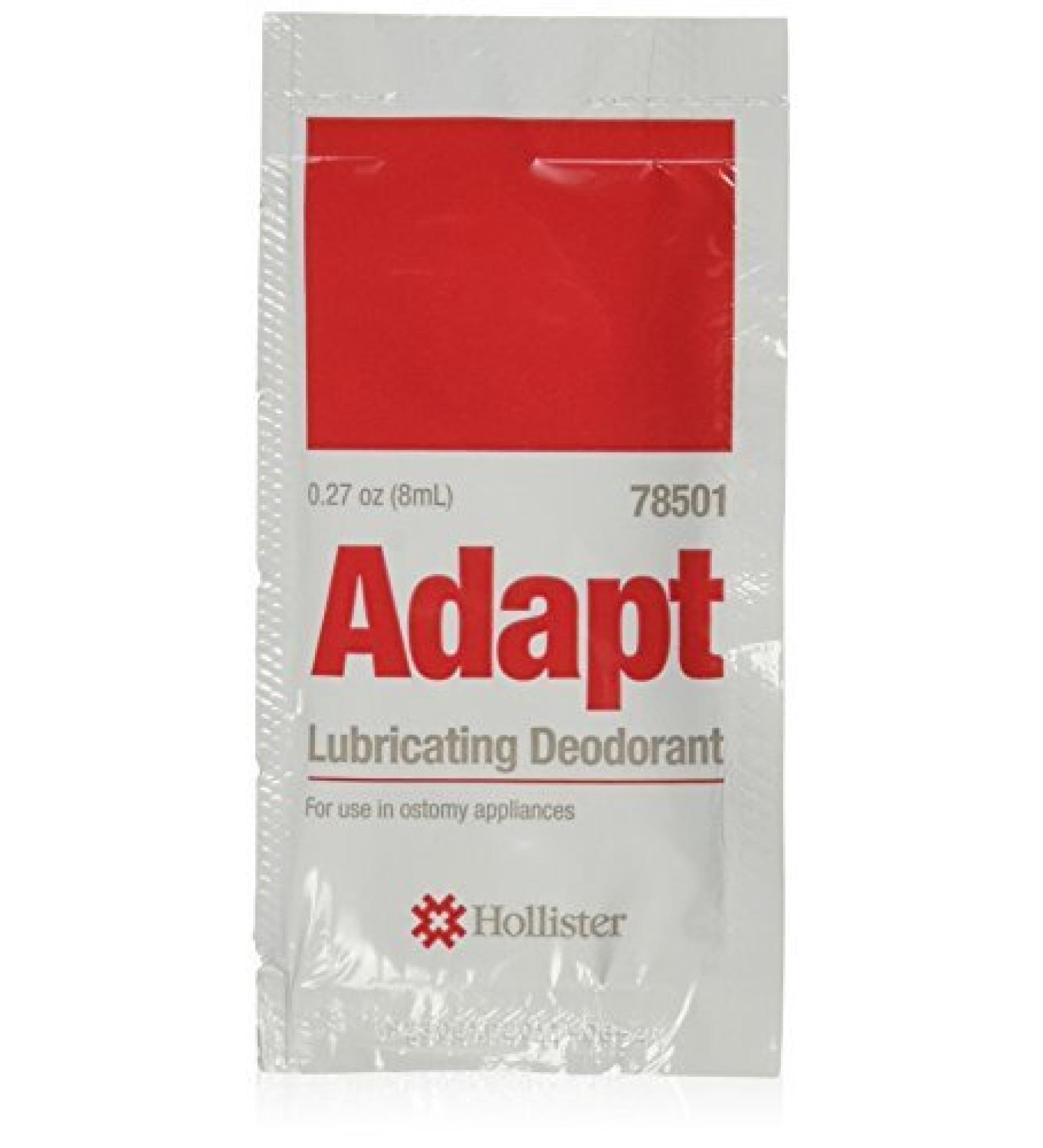 Hollister Adapt Lubricating Deodorant Packet - 50 Count (Pack of 1) - Buy Online on GoSupps.com