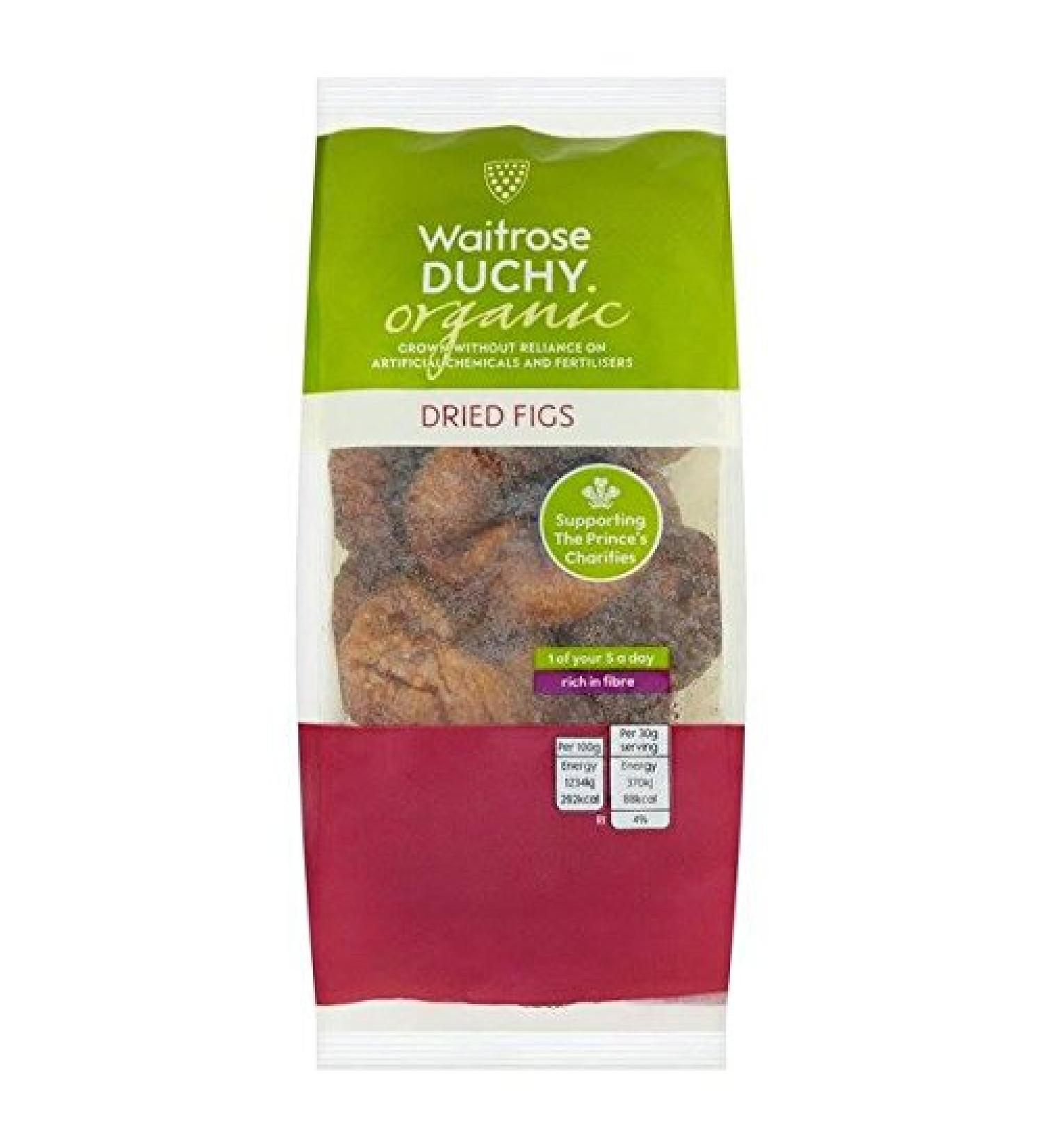Waitrose Waitrose Duchy Organic Dried Figs 250g