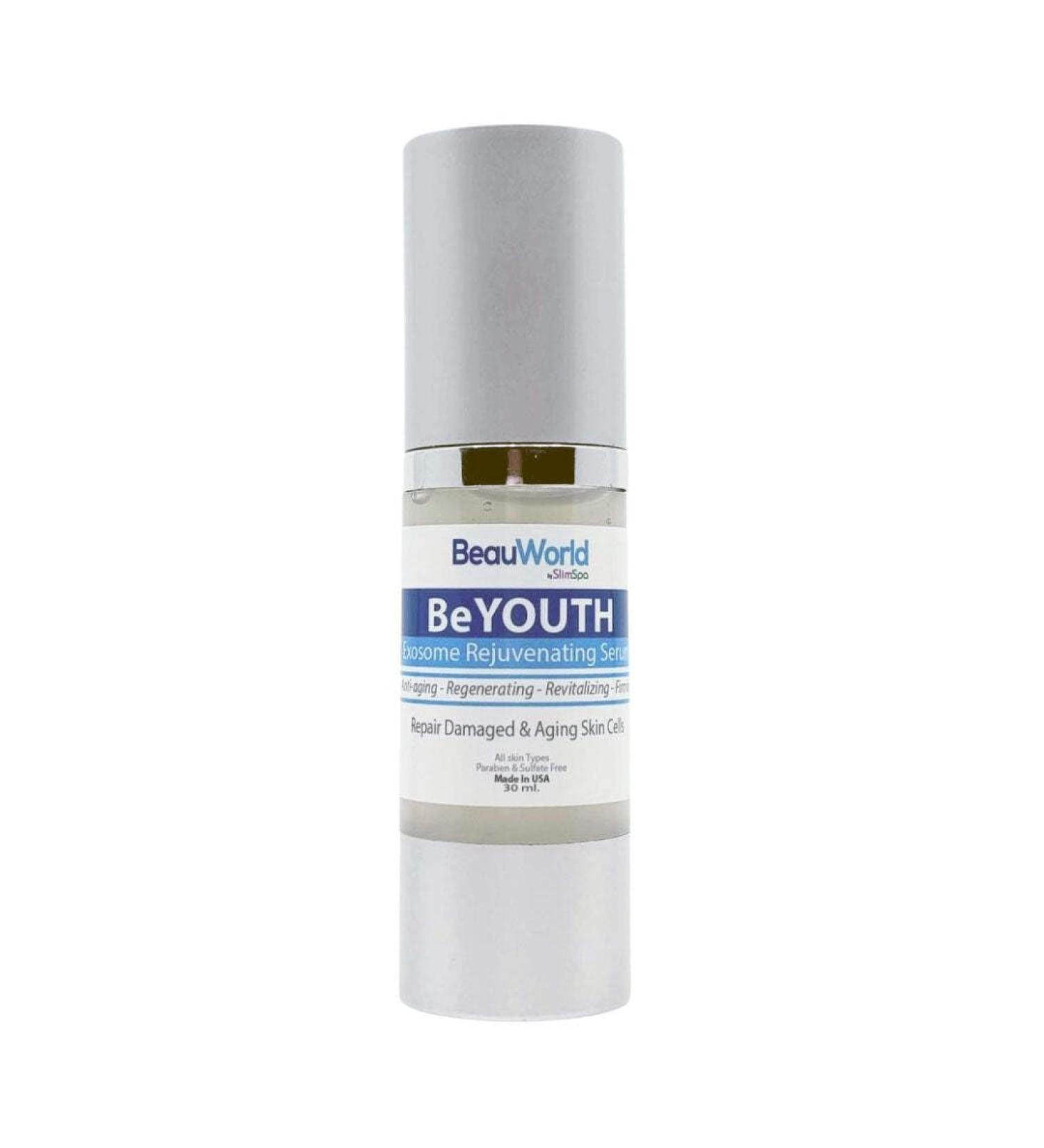 BeYOUTH Exosome Rejuvenating Serum 30 ml Anti-Aging Serum for Youthful Skin Boosts Collagen Production & Reduces Wrinkles Advanced Exosome Technology for Radiant Skin - Buy Online on GoSupps.com