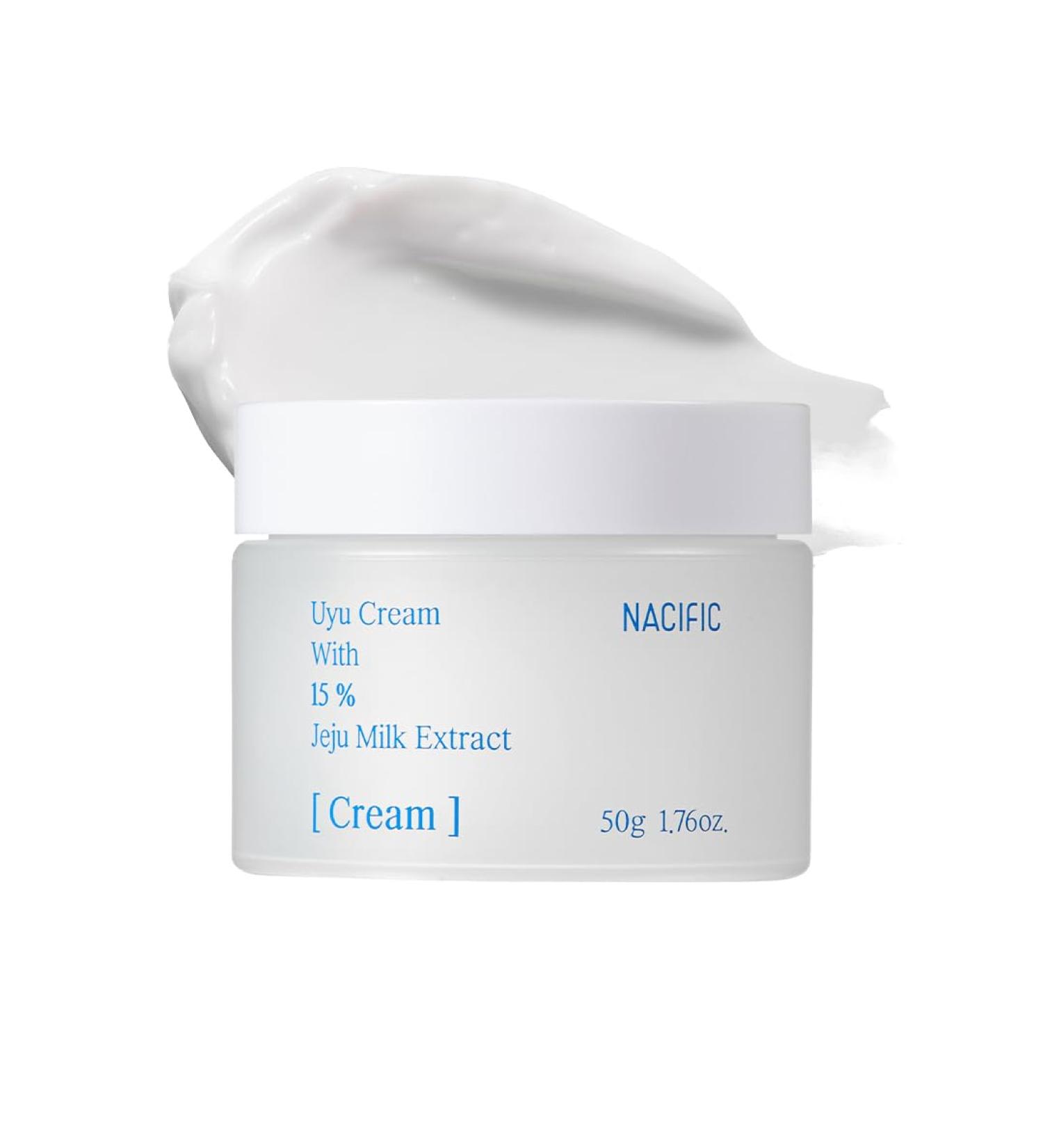 Buy NACIFIC Uyu Cream Toner 150ml - Jeju Milk Extract & Ceramide Complex for Lasting Moisture | Natural Korean Skincare - Buy Online on GoSupps.com