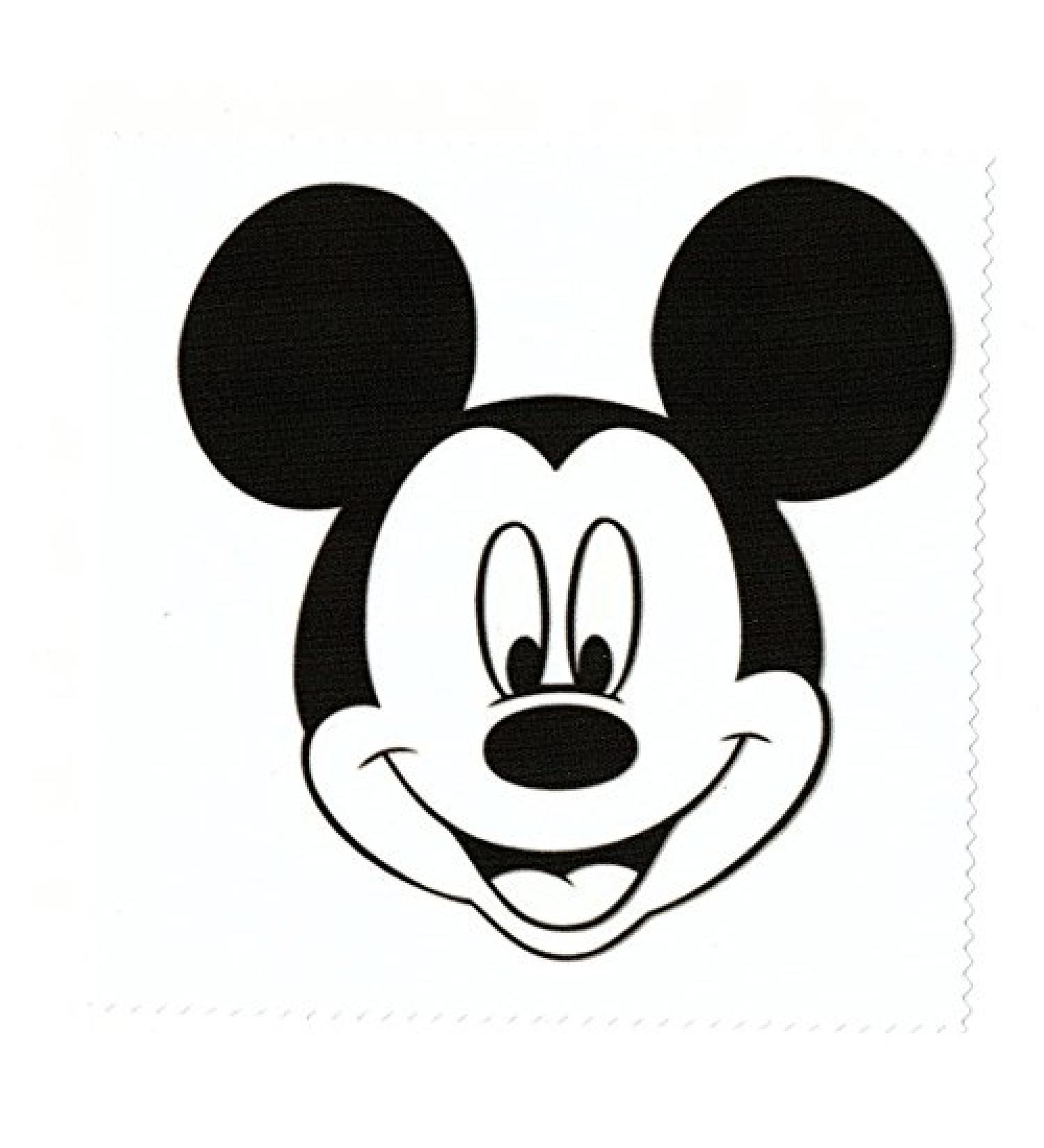 Microfibre cloth for cleaning glasses - Mickey motif - glasses cleaning cloth NEW