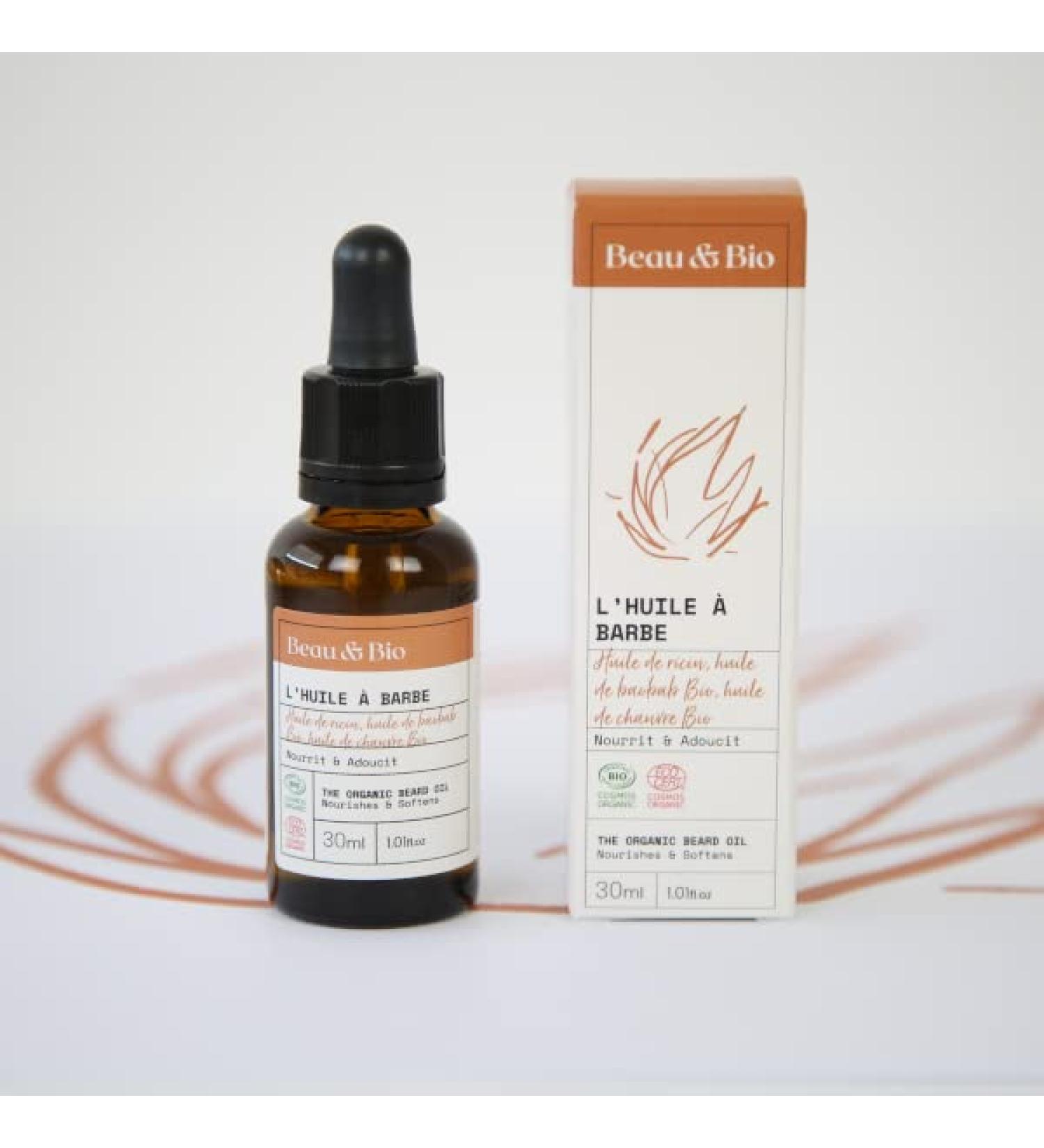 Certified Organic Beard Oil - Beard Nutrition - Free Shipping - Made in France - Buy Online on GoSupps.com