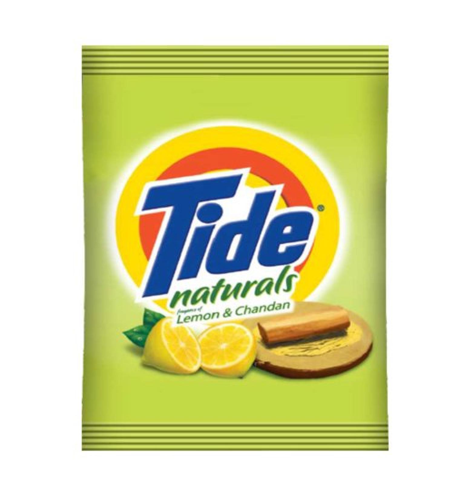 Tide Naturals Lemon and Chandan Detergent Washing Powder 500 Grams (17.6 oz) - India