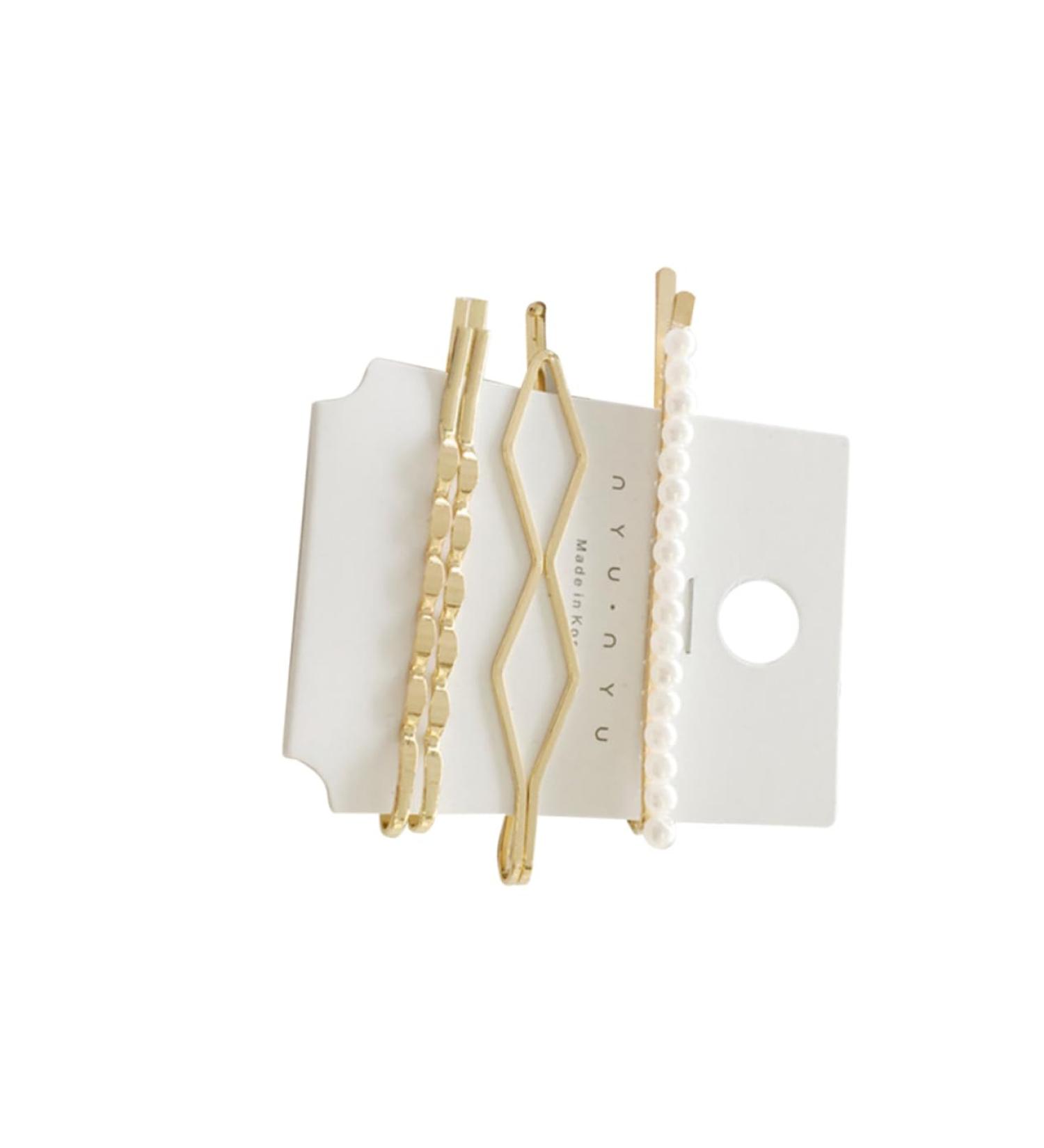 minkissy Accessories pearl hair pin pearl hair clip pearl hair barrettes bridal hair clip handmade hair accessories bride bang clip Hair - Buy Online on GoSupps.com