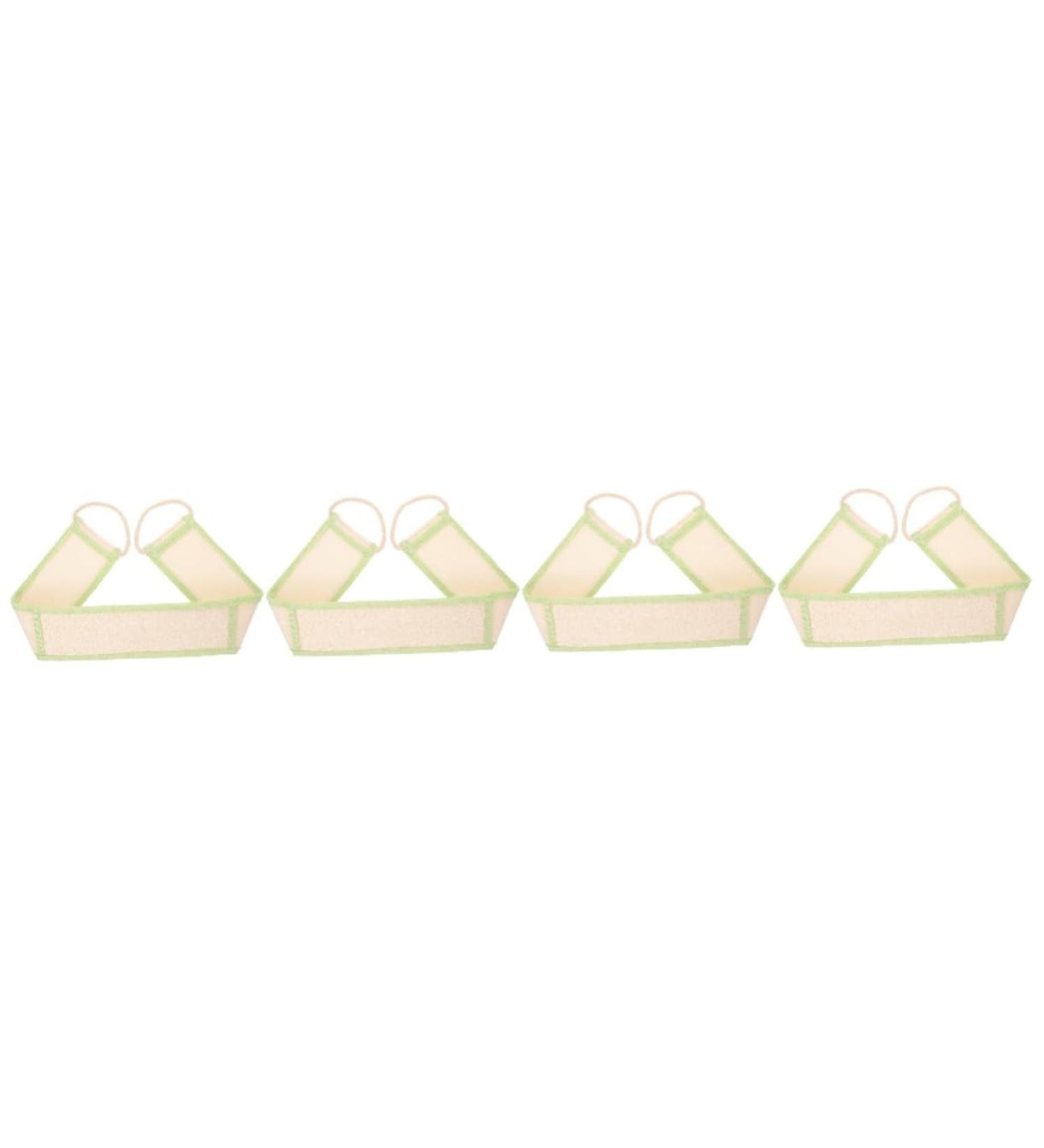 FOMIYES 4pcs Back Exfoliator Scrub - Shower Loofah Bathing Accessories | International Shipping - Buy Online on GoSupps.com