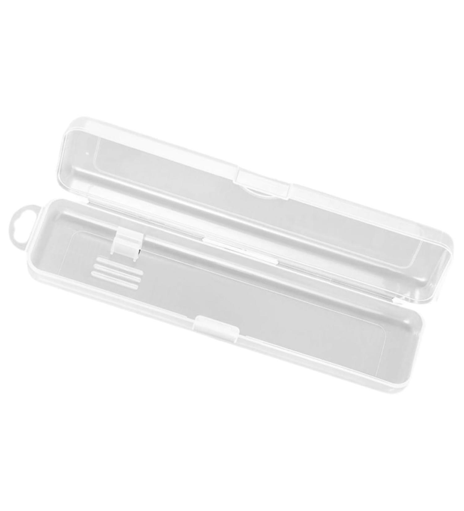 Exceart Transparent Toothbrush Case & Travel Holder | Clear Plastic Organizer for Toothbrushes & Toothpaste - Buy Online on GoSupps.com