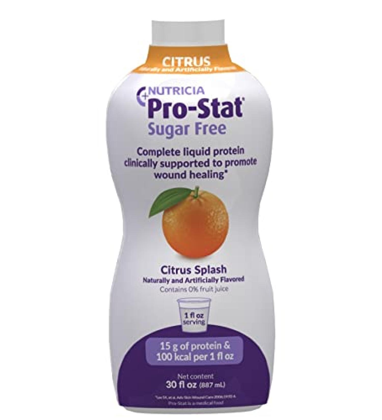 Pro-Stat Concentrated Liquid Protein Medical Food - Citrus Splash Flavor 30 Fl Oz Bottle - Buy Online on GoSupps.com