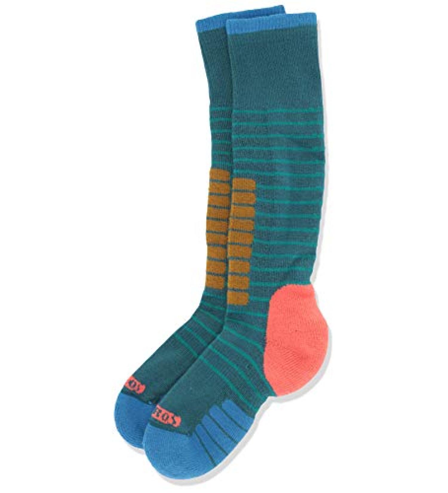 Eurosock Unisex Youth Ski Superlite Socks - Teal/Blue XX-Small - Buy Online on GoSupps.com