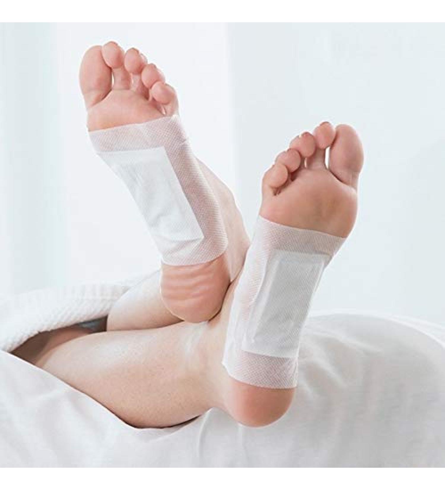 LionSoul Foot Plasters 100Pcs - Detoxify with Bamboo & Tourmaline Foot Pads | International Shipping Available - Buy Online on GoSupps.com