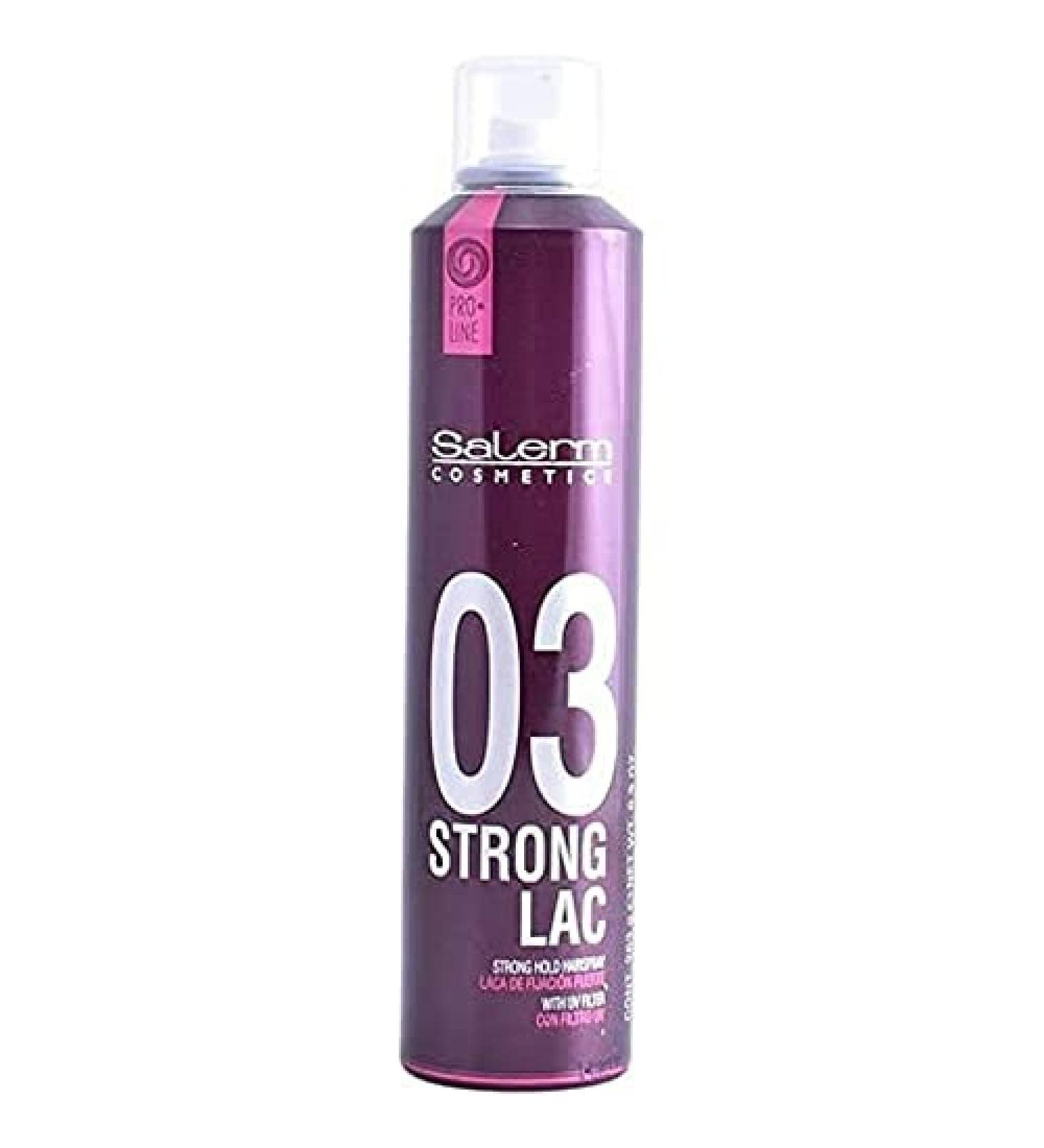 Salerm Cosmetics 03 Strong Lac Hairspray - 9.3 oz