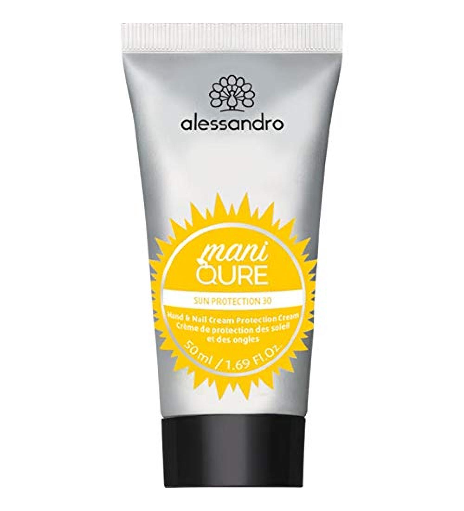Alessandro International maniQURE Sun Protection 30 Hand & Nail Cream