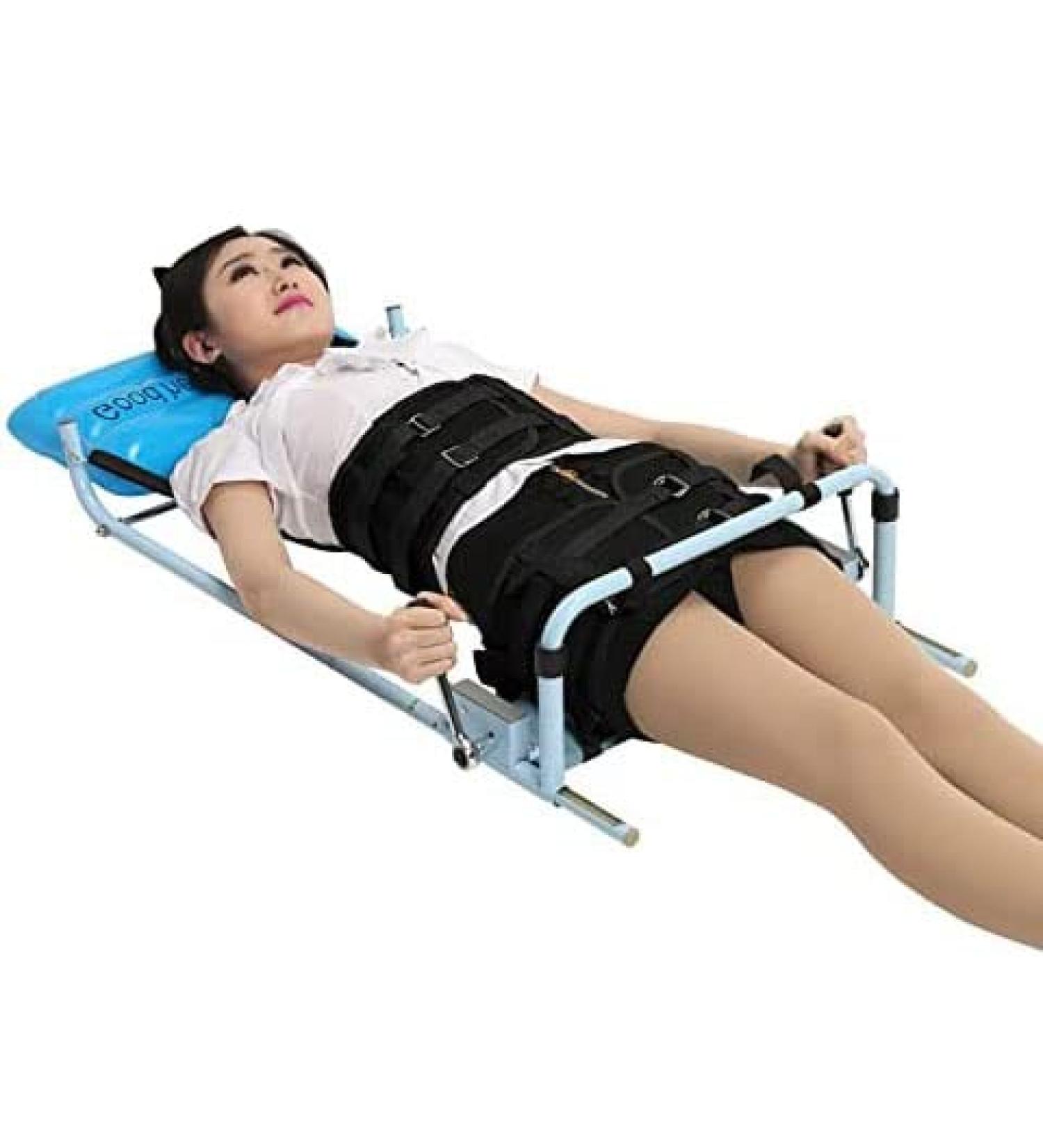 Portable Cervical & Lumbar Spine Traction Bed Effective Home Relief for Herniated Discs & Lumbago Pain - Buy Online on GoSupps.com