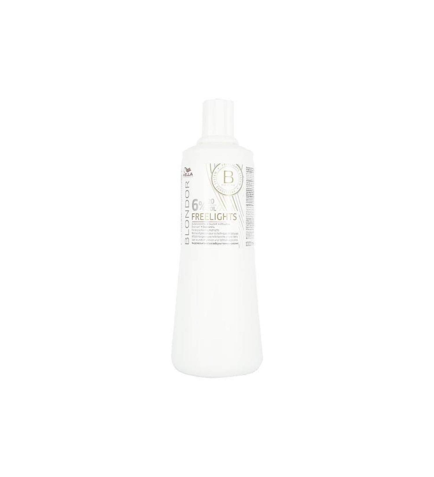 Wella Blondor Freelights 6% 20 Vol Developer 1 Litre