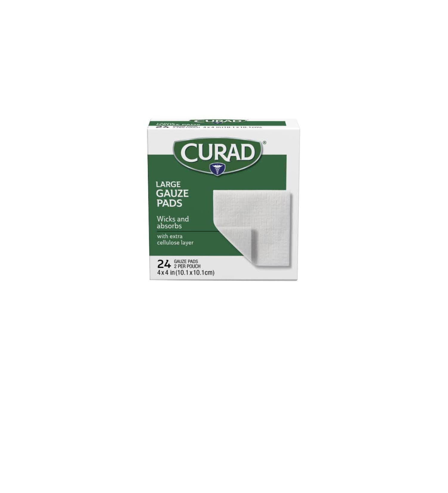 Curad Avant Gauze 72 Count (3 Pack) - Sterile Pads for Wound Care - Buy Online on GoSupps.com
