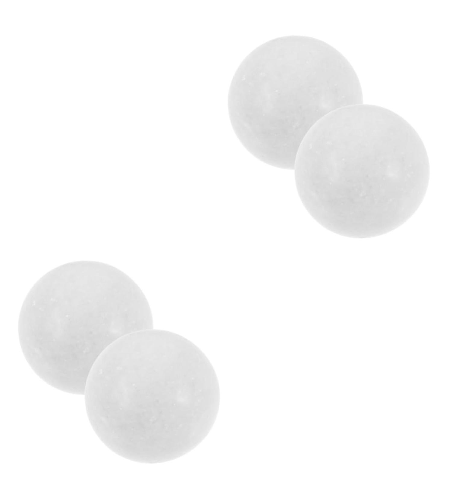 Gleavi Gymnastics Stress Ball | Hand Massage Metal Balls for Wrist Exercise | Reusable Jade White Fitness Marble - Buy Online on GoSupps.com