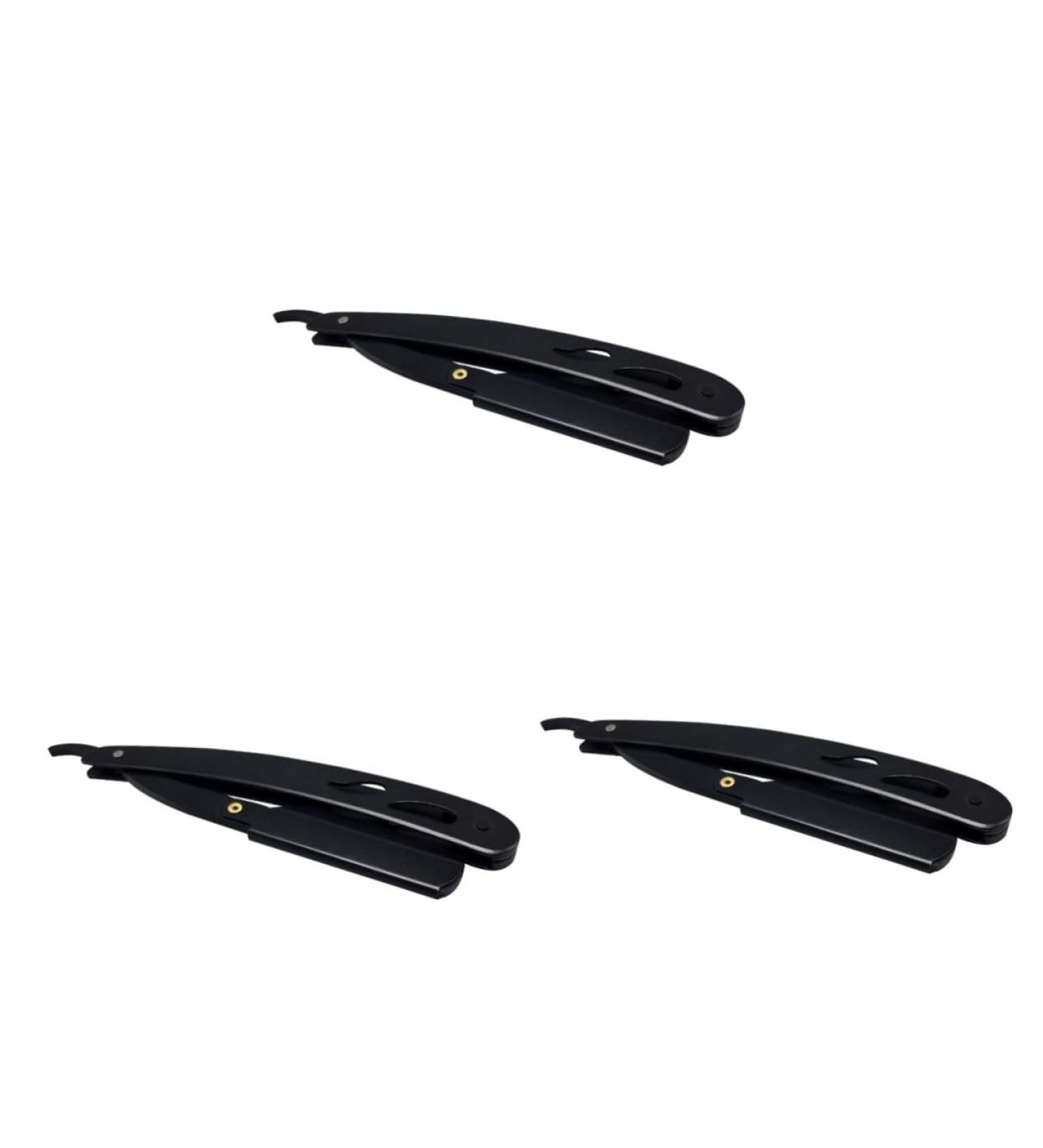 Frcolor Stainless Steel 3-Stage Safety Razor for Men | High-Quality Men's Shaving Blade | Durable Male Razor for a Smooth Shave - Buy Online on GoSupps.com