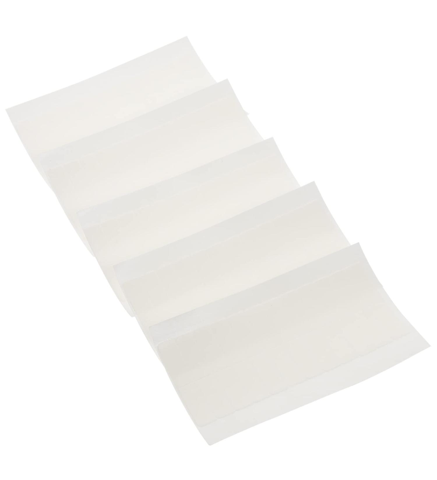 Angoily 25 Sheets Double-sided Tape Double Sided Tape Hair Tape Replacements Seamless Hair Extension Tape Sticker for Wig Invisible Tape Hair Extension Wigs Mini Supplies Adhesive White - Buy Online on GoSupps.com