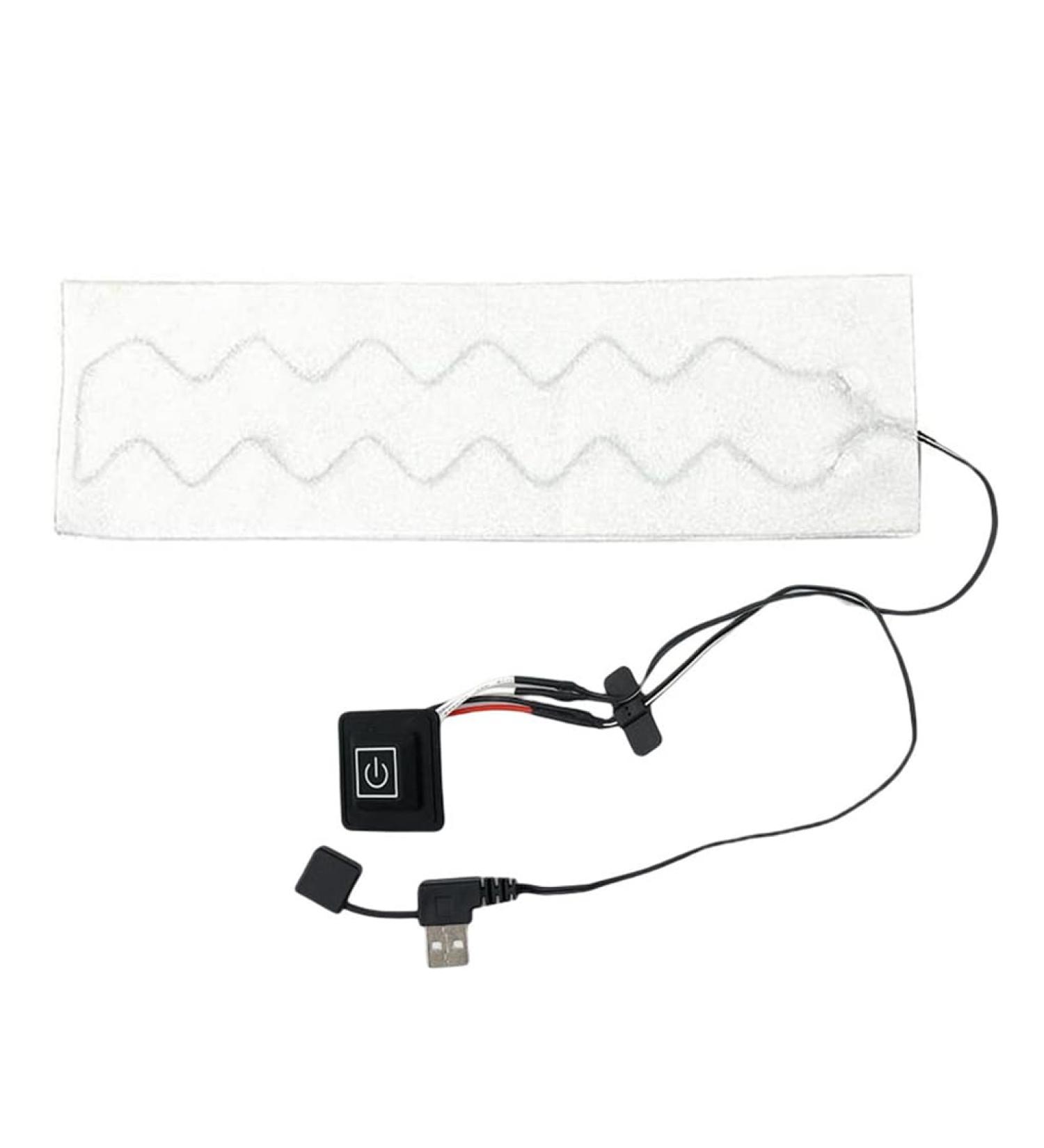 Neck Heating Pad USB - Adjustable Heated Scarf Wraps | 3 Temperature Settings | Winter Outdoor Accessories - Multicolor - Buy Online on GoSupps.com