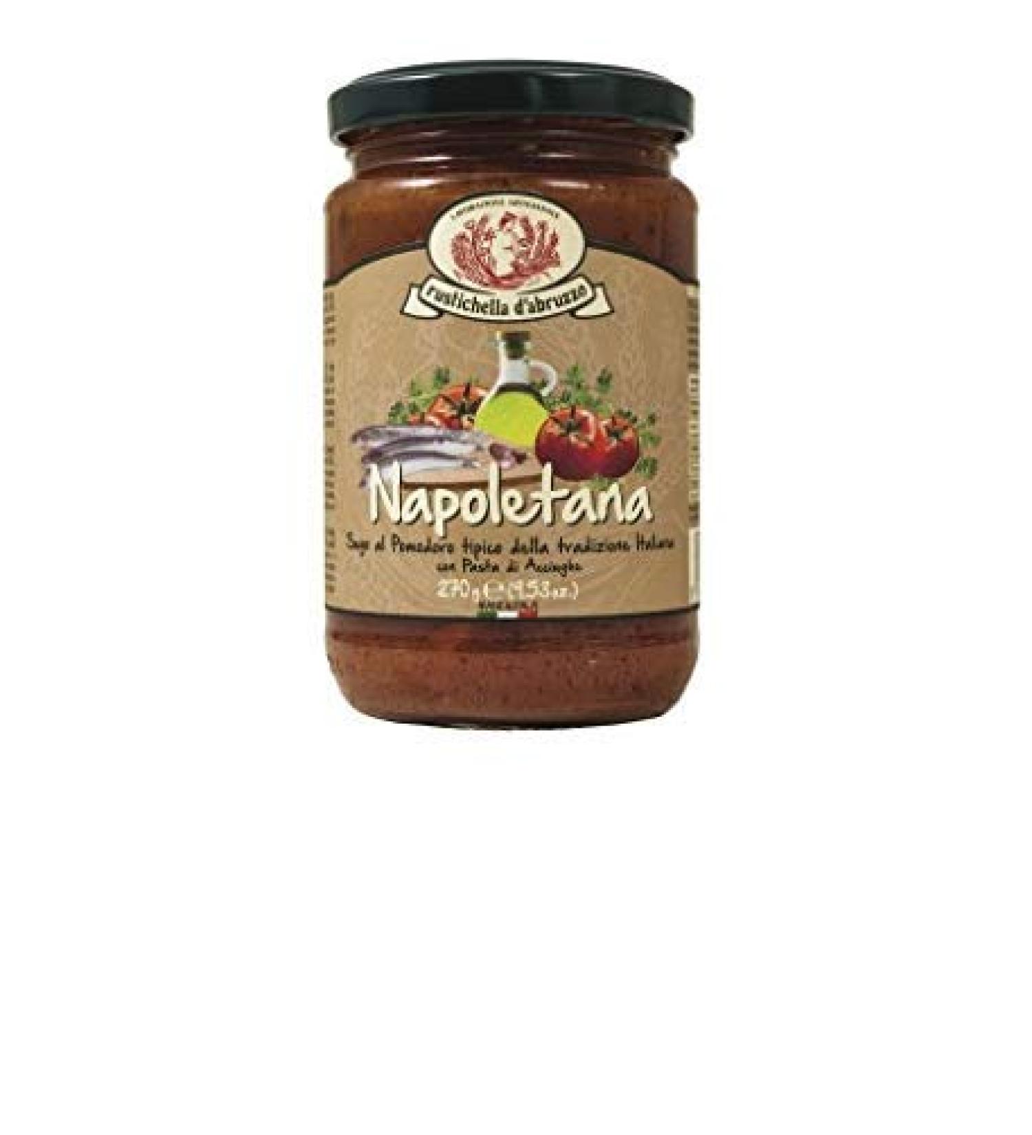 Rustichella d'Abruzzo Rustichella d'Abruzzo - Rustichella d'Abruzzo Neapolitan Sauce Rustichella 270g - Box of 12