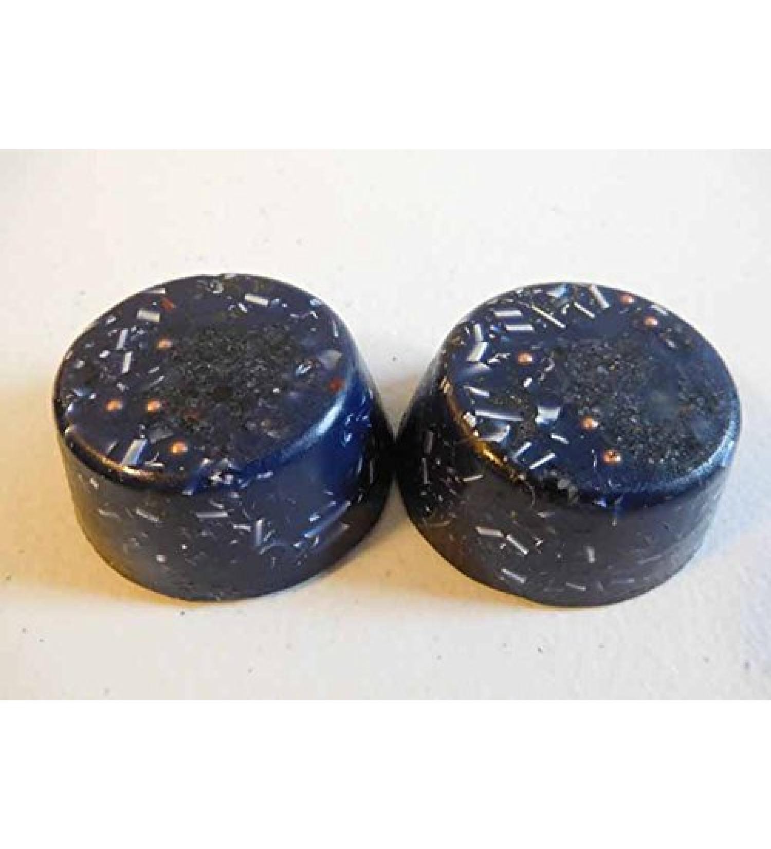 Buy 2 Indigo Blue Small Tower Buster Orgone Generators - Energy Accumulator 528Hz/7.83Hz | Beautiful Crystals & Colors - International Shipping - Buy Online on GoSupps.com