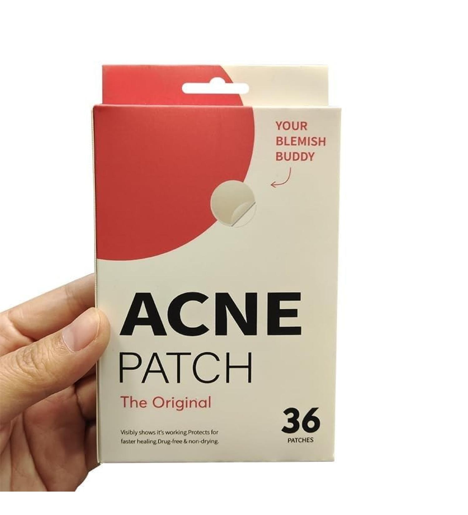 Invisible Pimple Patches - Hydrocolloid Acne Treatment for Quick Healing & Smooth Skin | 36ct (2 Sizes - Buy Online on GoSupps.com