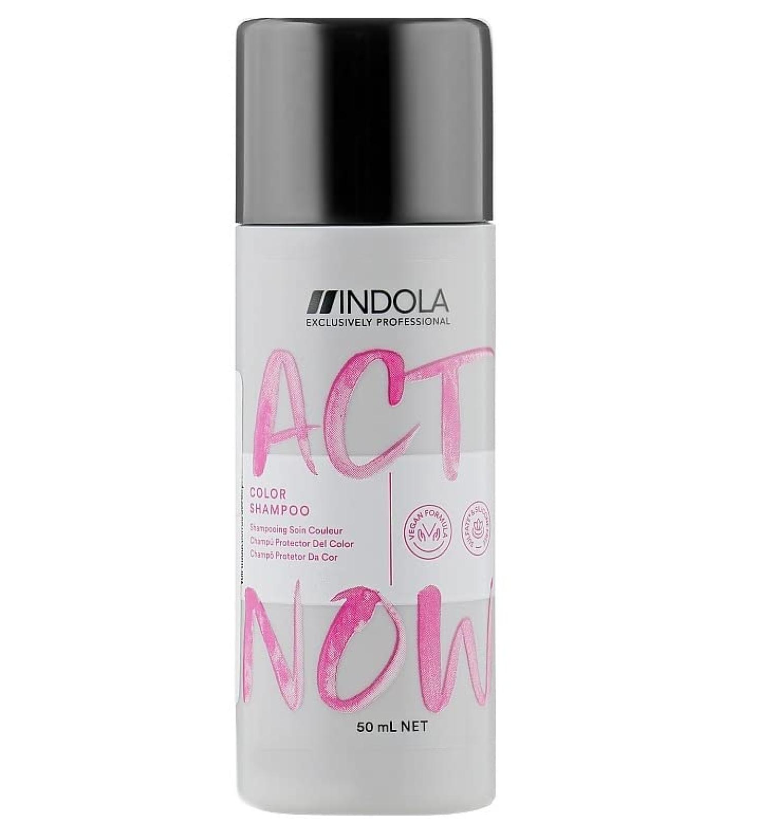 Indola Act Now Color Shampoo Mini 50ml