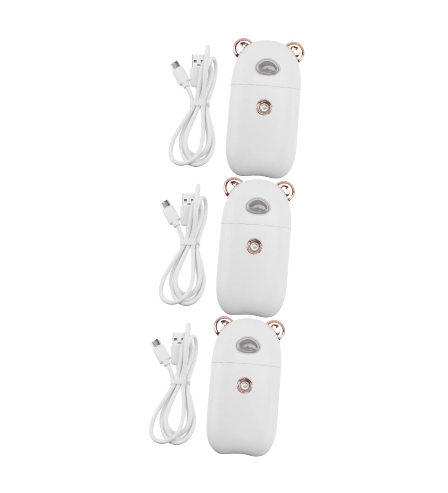 Beavorty 3 Pcs Beauty Humidifier Steamer for Facial Nano Steamer Face Sprayer Handheld Hydrating Instrument - Buy Online on GoSupps.com