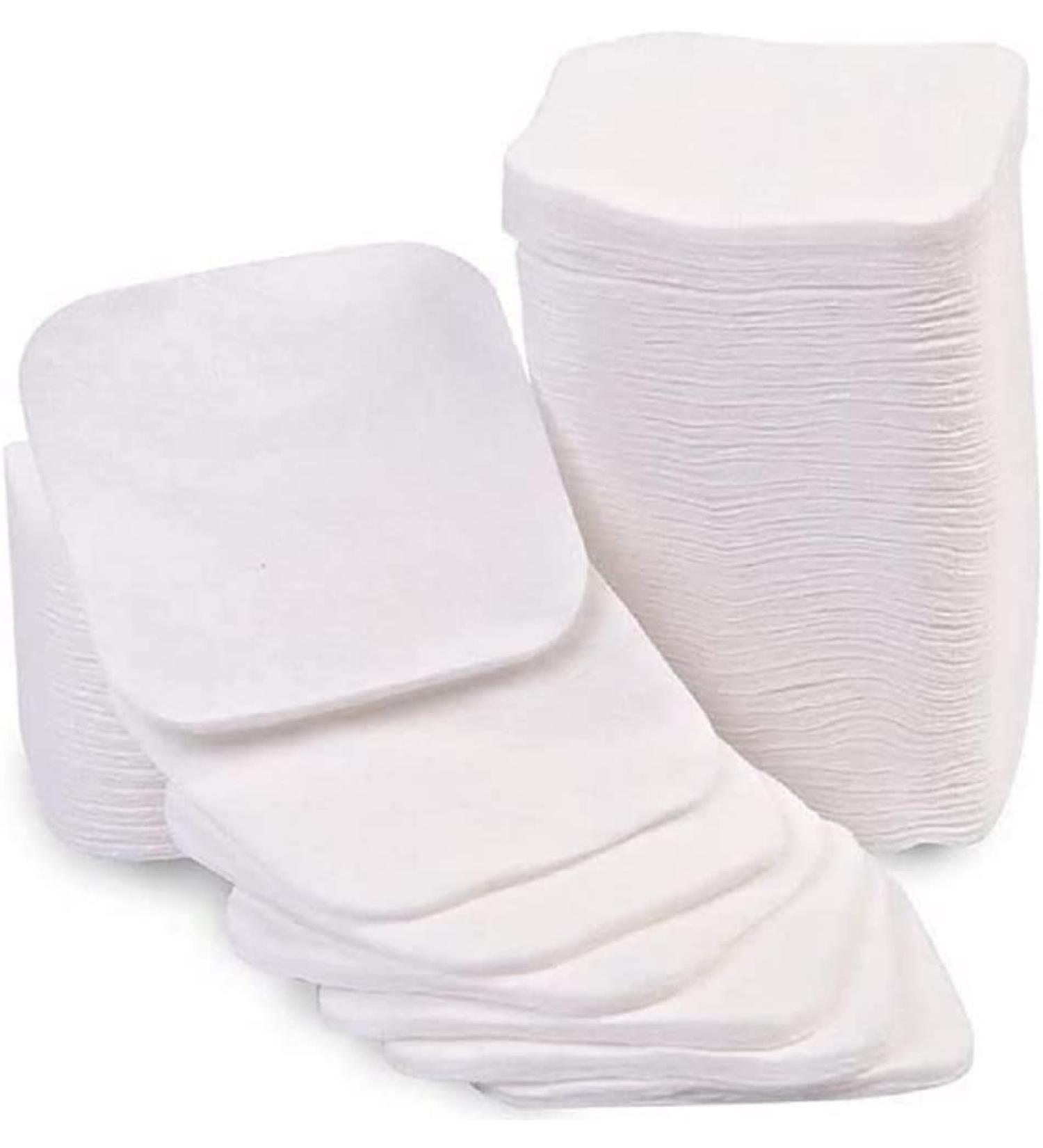 Karrma 100% Pure Cotton Pad120 Square Facial Cotton Wool Pads White Large Suitable for everyday Use Square Facial Pads 120 - Buy Online on GoSupps.com