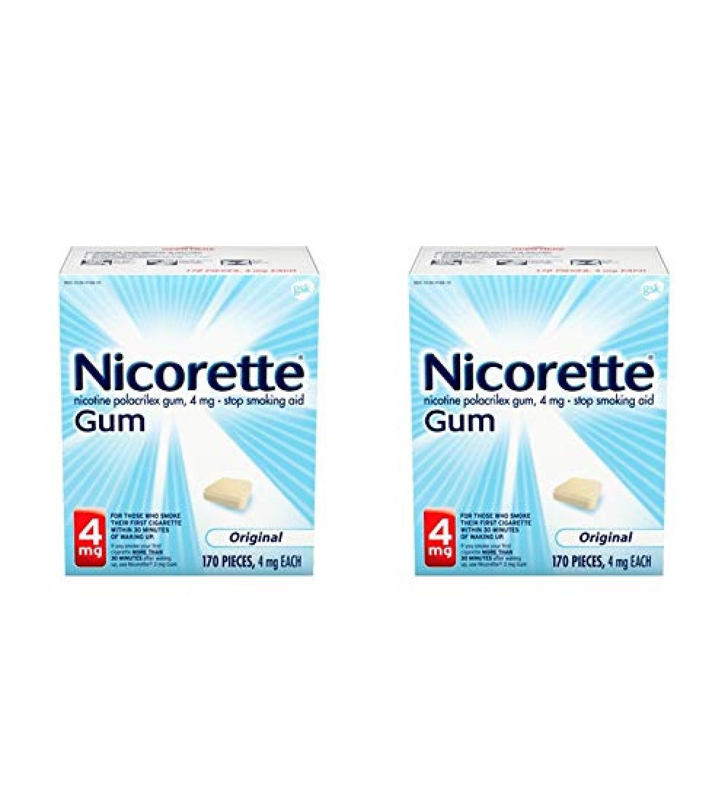 Nicorette 4 mg Nicotine Gum