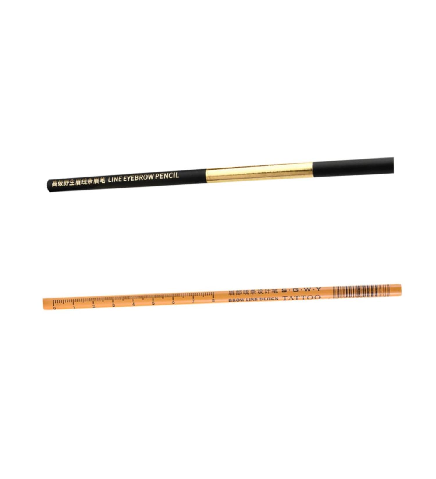 Mikinona 2pcs Eyebrow Pencil Lady Tools Eye Brow Pencils for Women Eyebrow Makeup Pencils Make up Kit Wooden - Buy Online on GoSupps.com