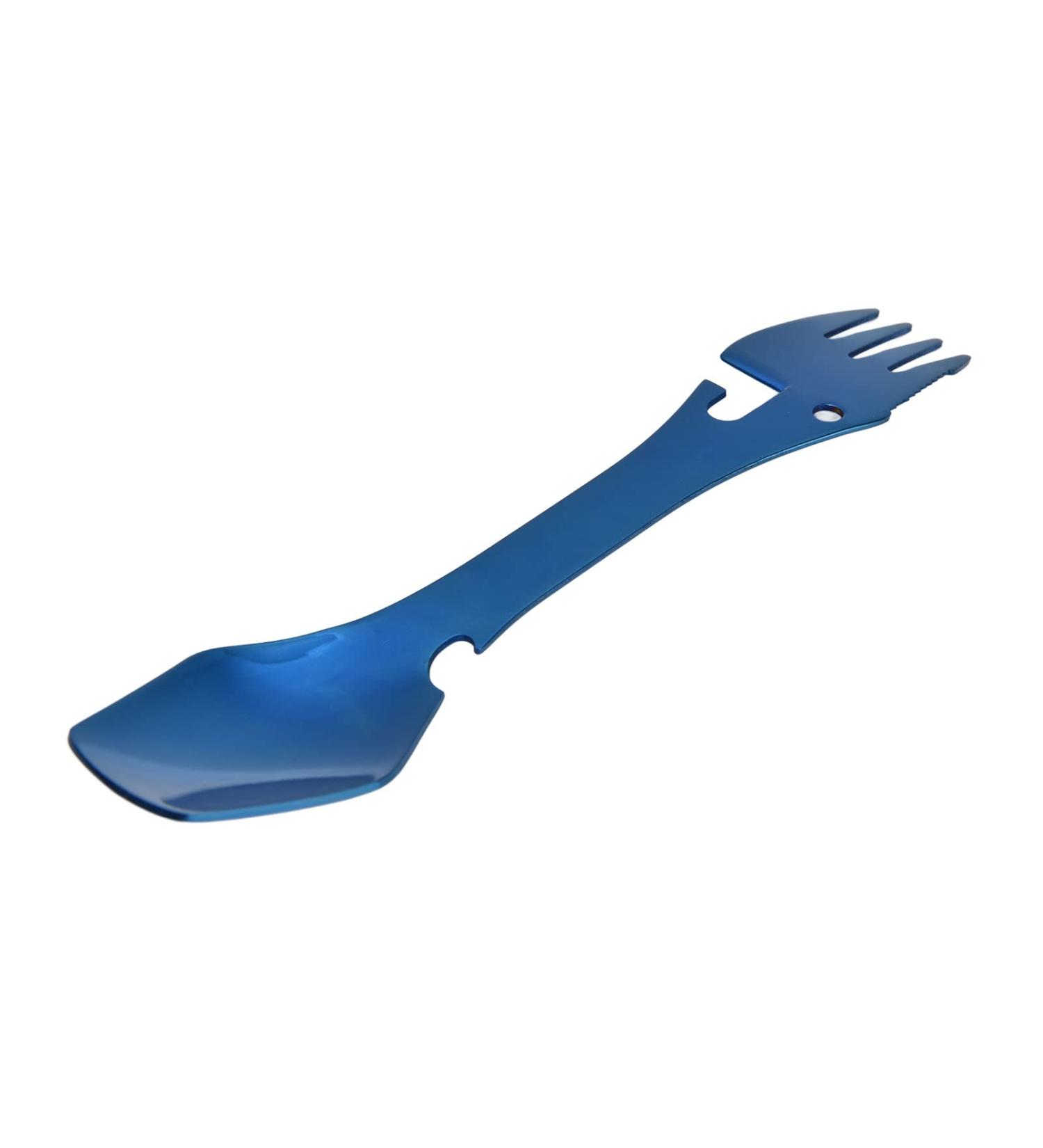 Multifunctional Spoon Bottle Opener Durable Exquisite EDC Spork Fork Spoon for Camping for Picnic - Buy Online on GoSupps.com