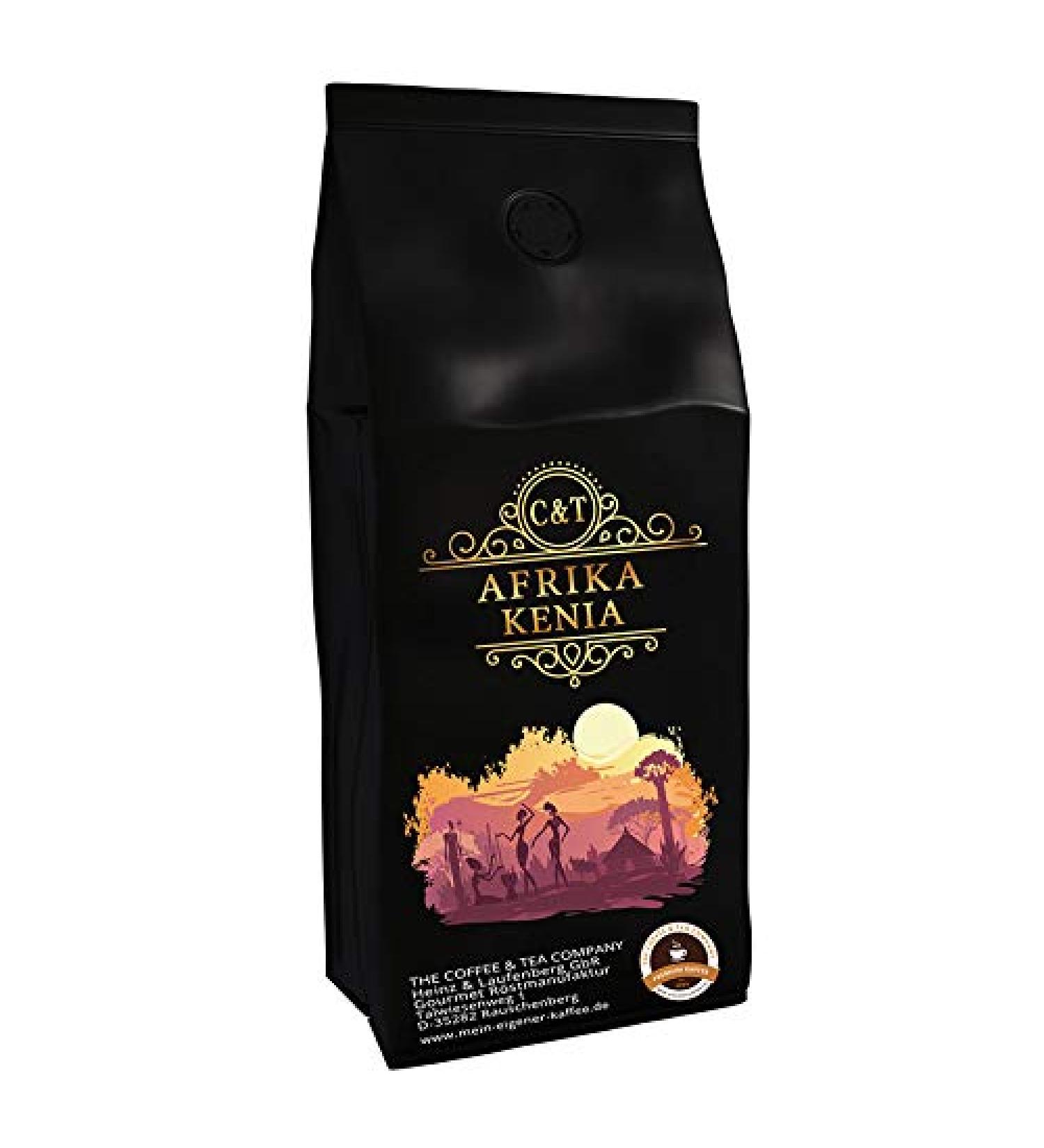 C&T African coffee specialty Kenya coffee A specialty of Africa Country coffee Premium coffee Low acid Soft and fresh ground (beans 3000 g)