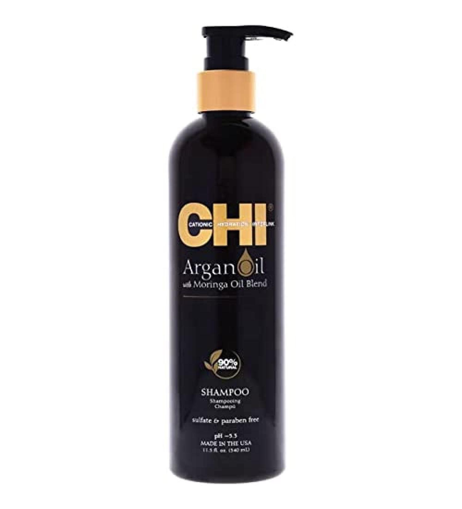 Organic Chi Argan Oil Shampoo 11.5 Fl Oz - Brown | Pack of 1 - Buy Online on GoSupps.com
